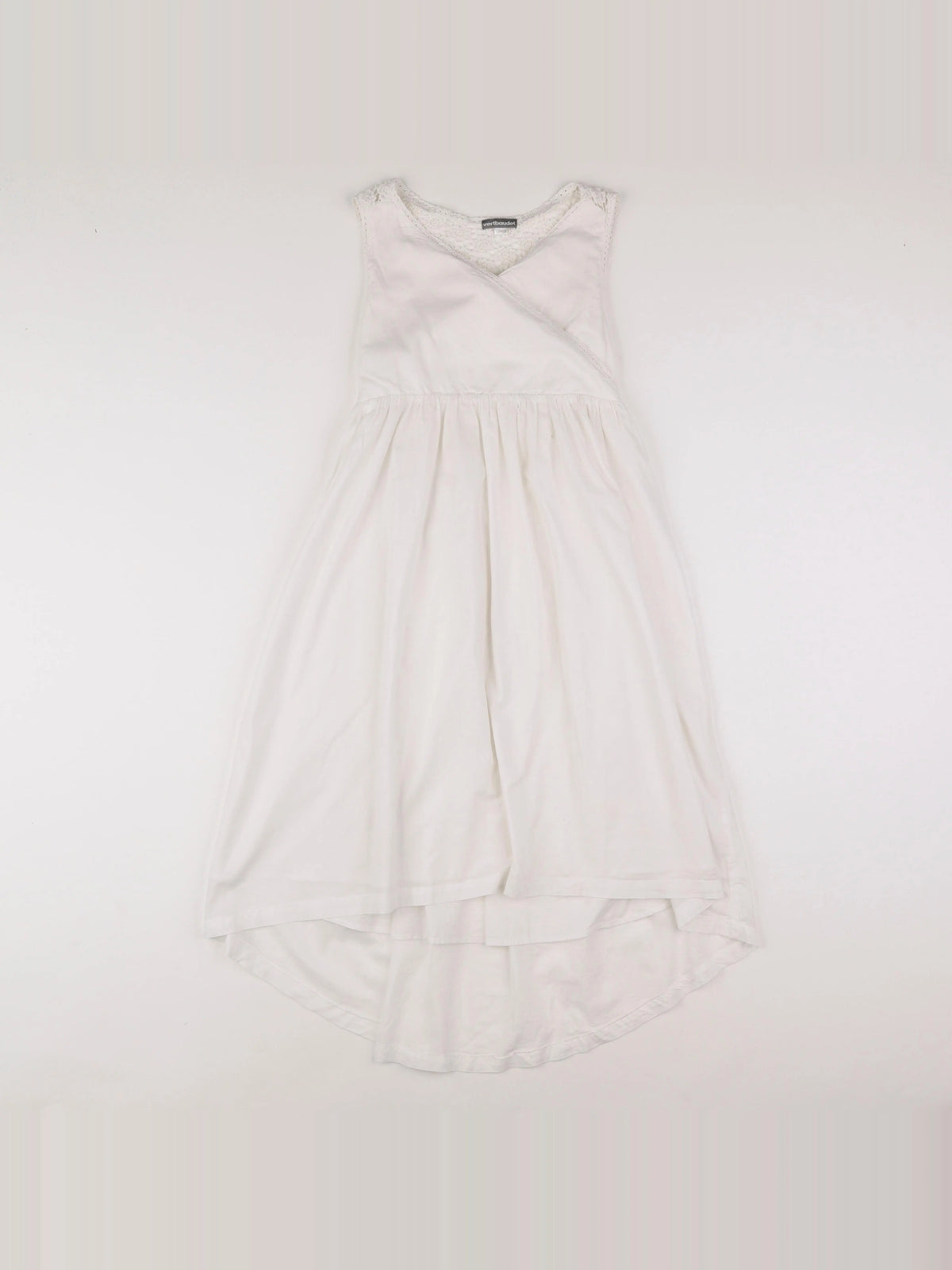 Vertbaudet - robe blanc - 12 ans