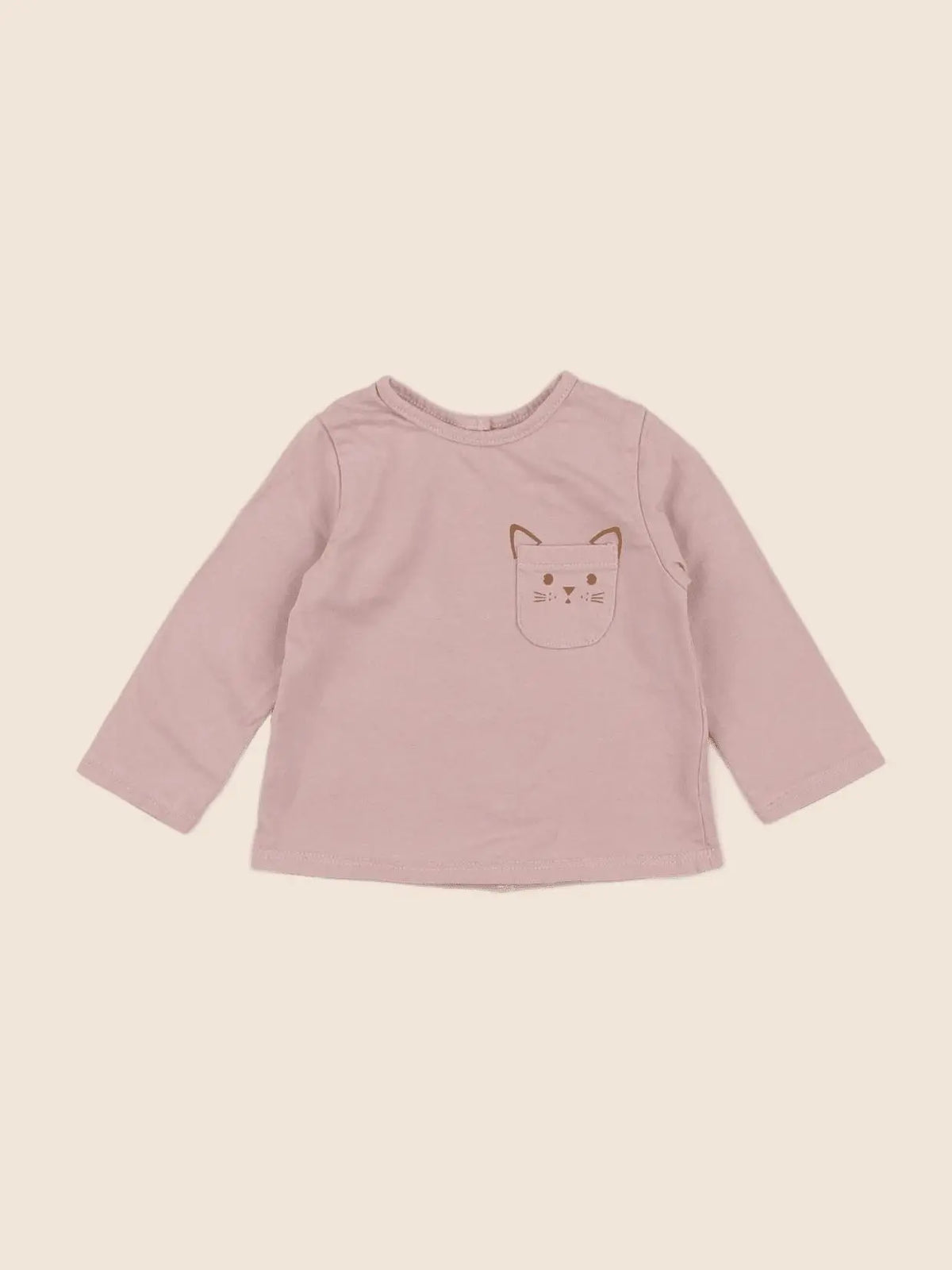 Vertbaudet - tee-shirt rose - 3 mois
