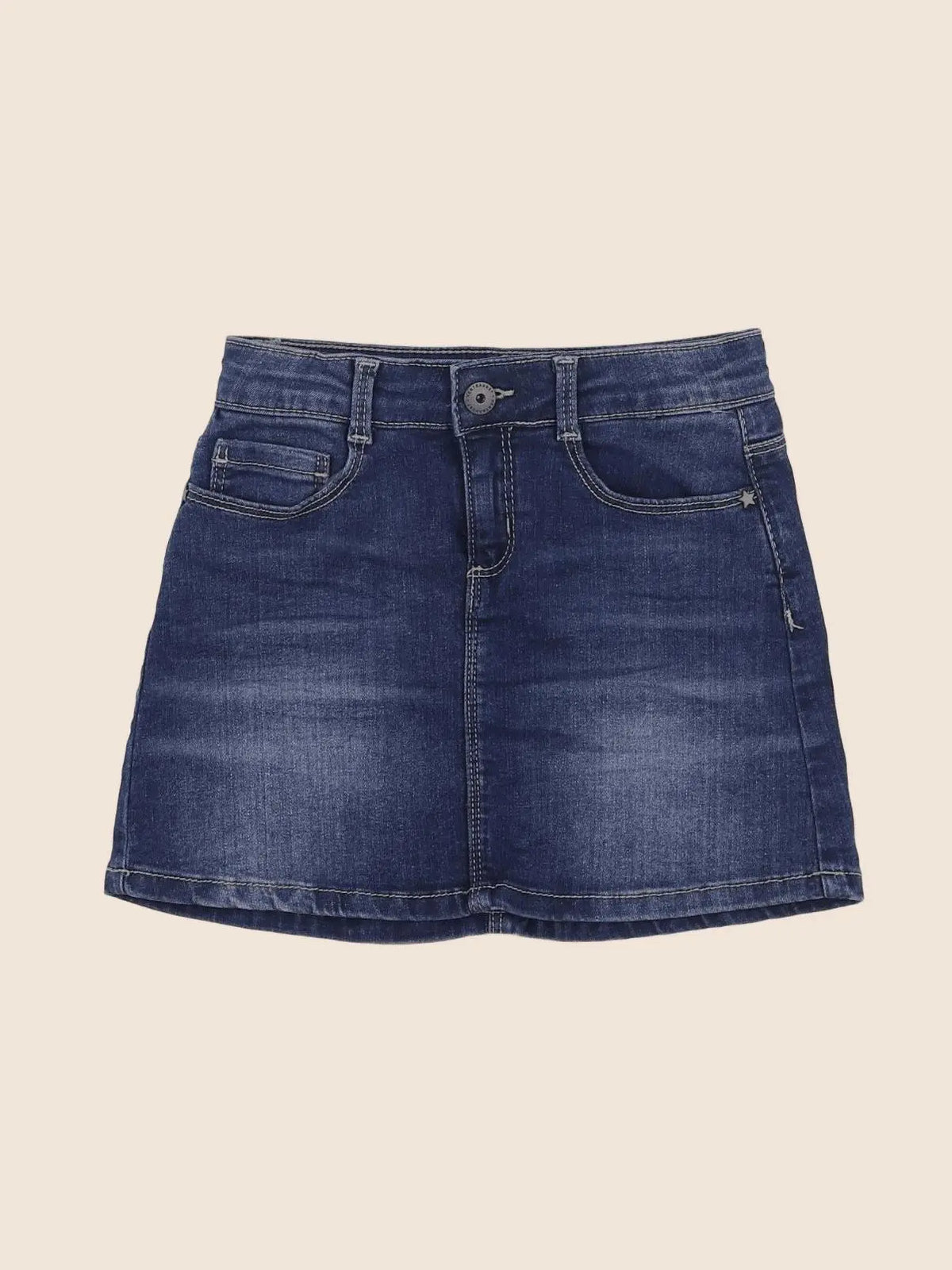 Vertbaudet - jupe bleu - 6 ans