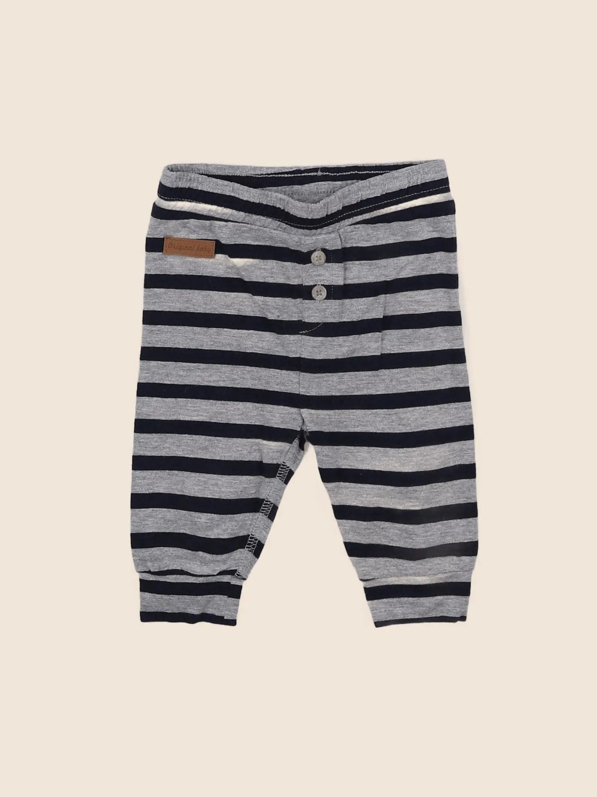La Redoute - legging gris - 3 mois
