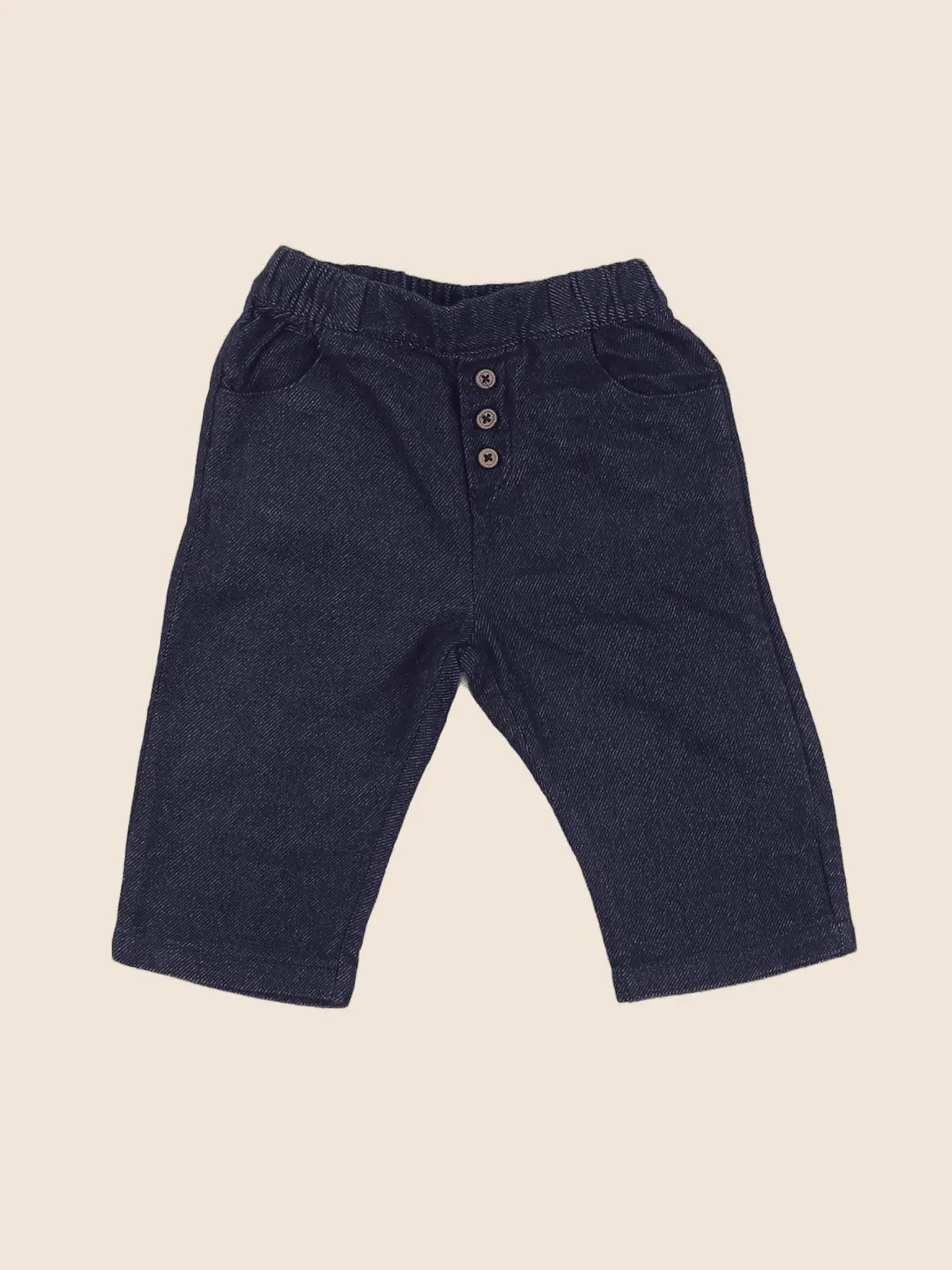 Natalys - pantalon bleu - 6 mois
