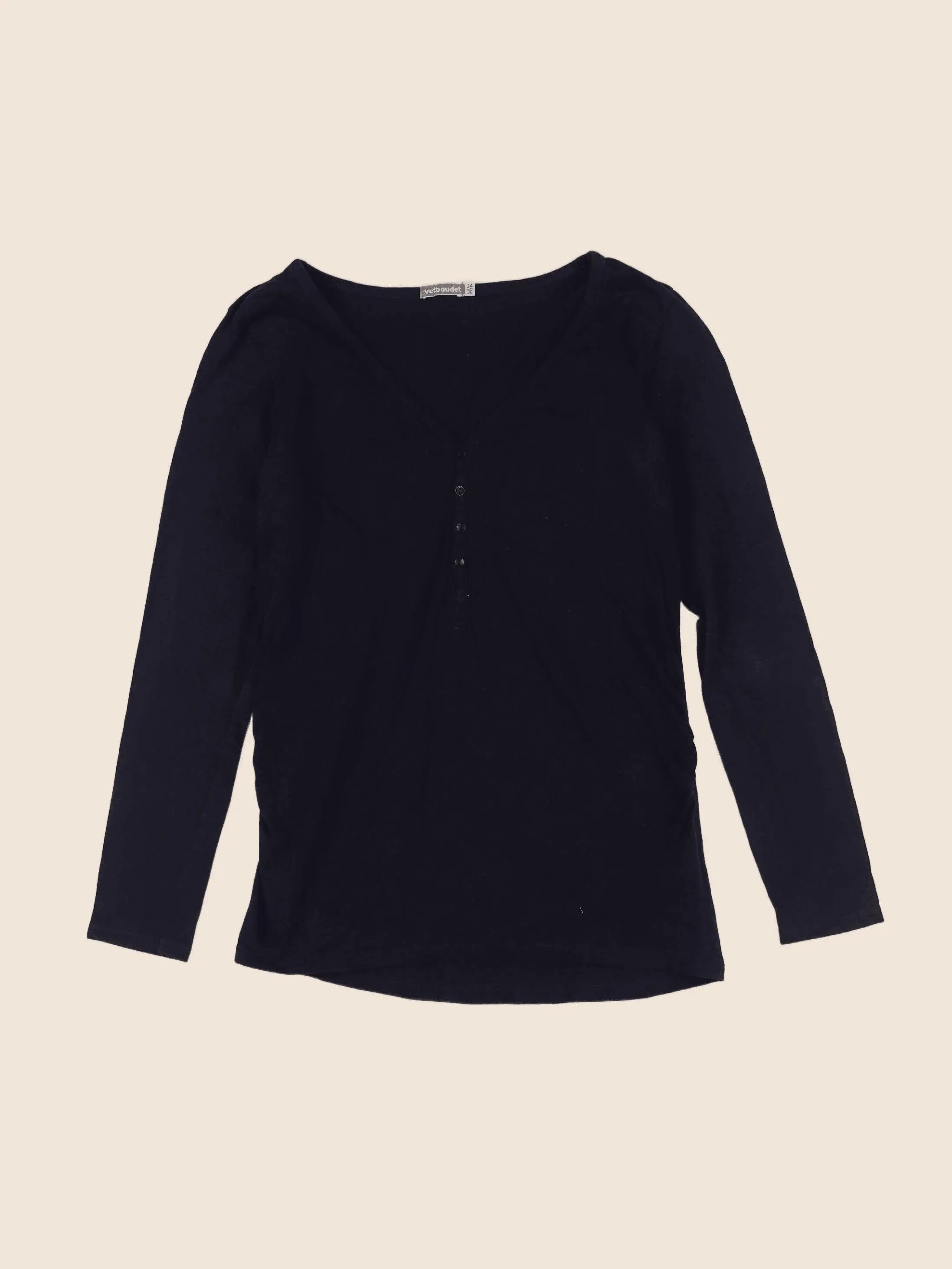 Vertbaudet - tee-shirt grossesse bleu - 34 à 36