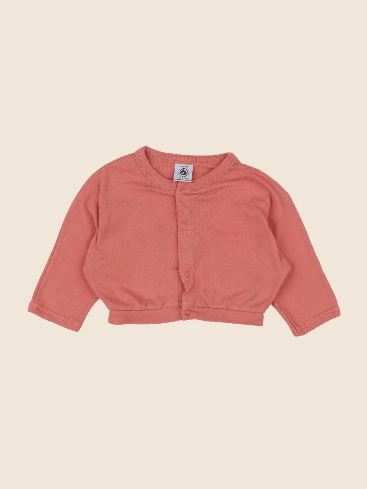 Petit Bateau - tee-shirt rose - 3 mois