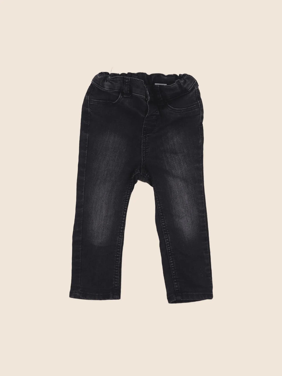 H&M - jean gris - 9/12 mois