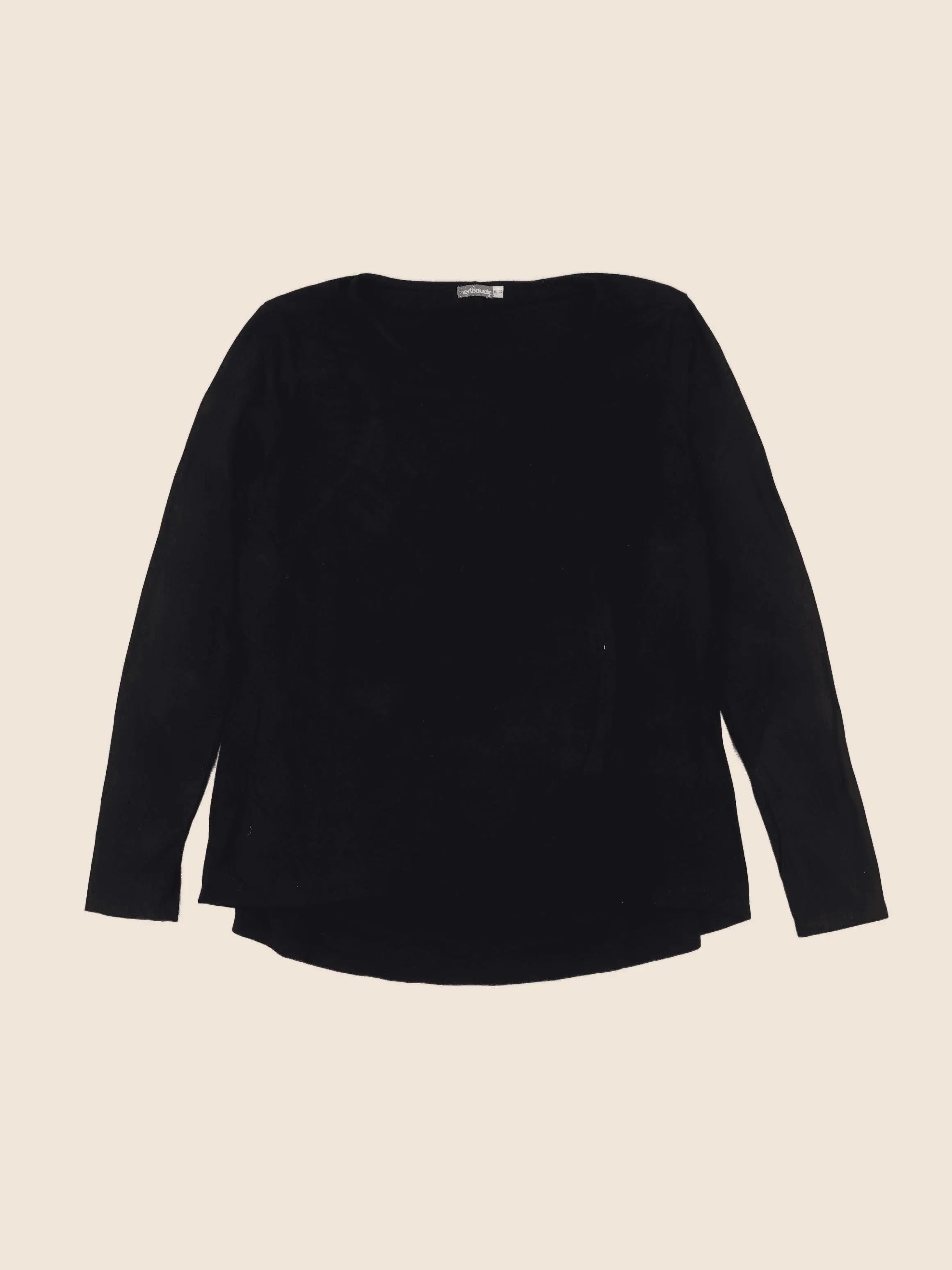 Vertbaudet - tee-shirt grossesse noir - 42 à 44