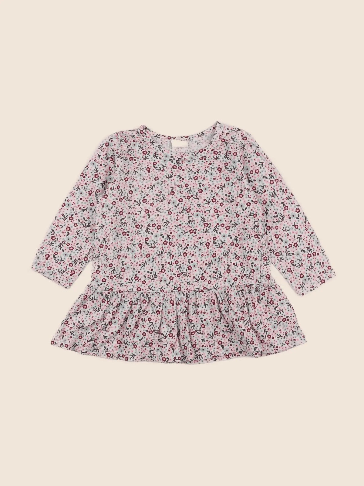 H&M - robe multicolore - 9/12 mois