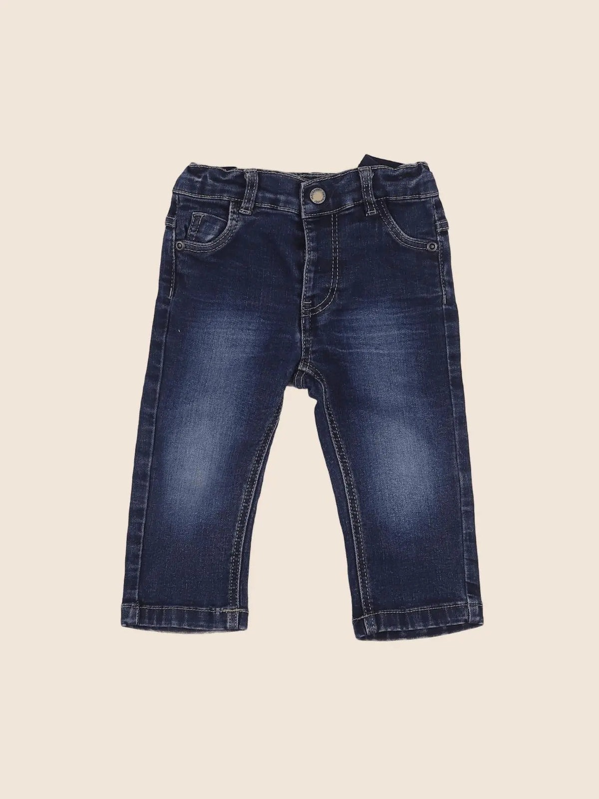 Vertbaudet - jean bleu - 12 mois