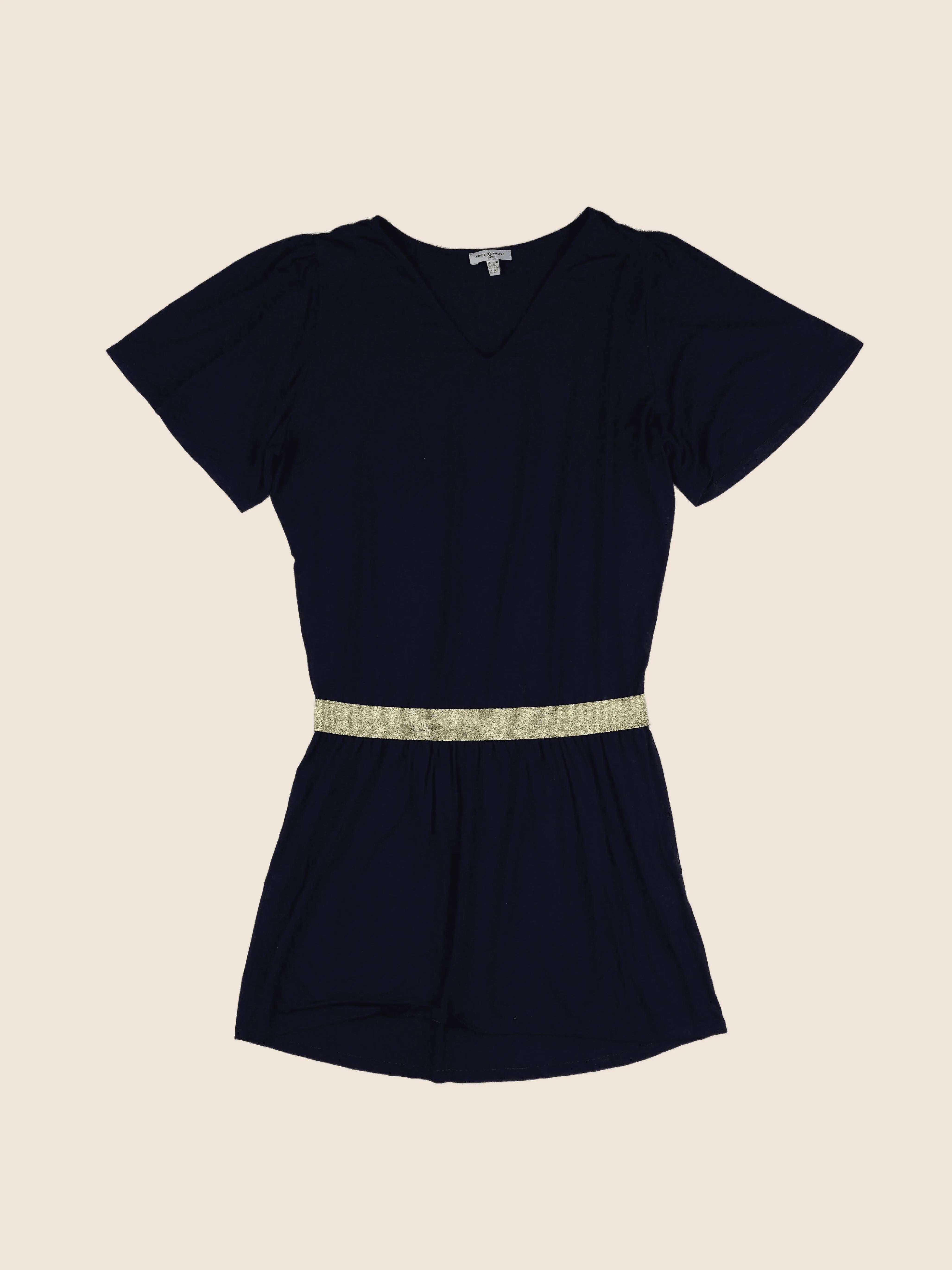 Envie de fraise - robe grossesse bleu - 38 à 40