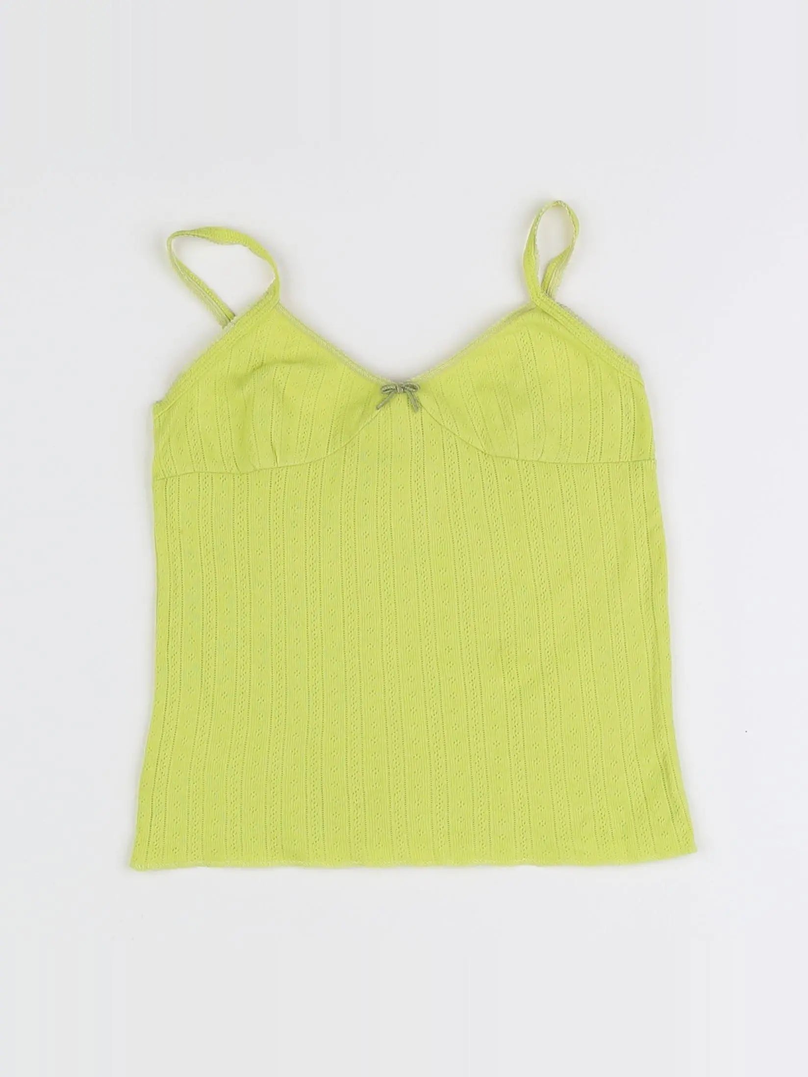 Bonpoint - maillot de corps jaune - 6 ans