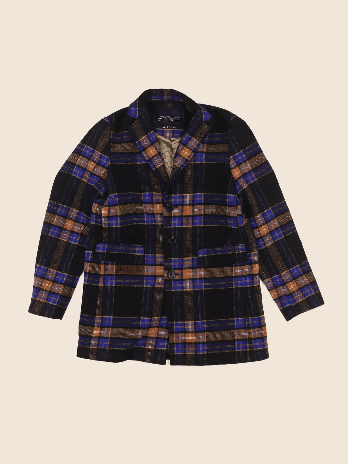 Scotch & Soda - manteau noir - 10 ans