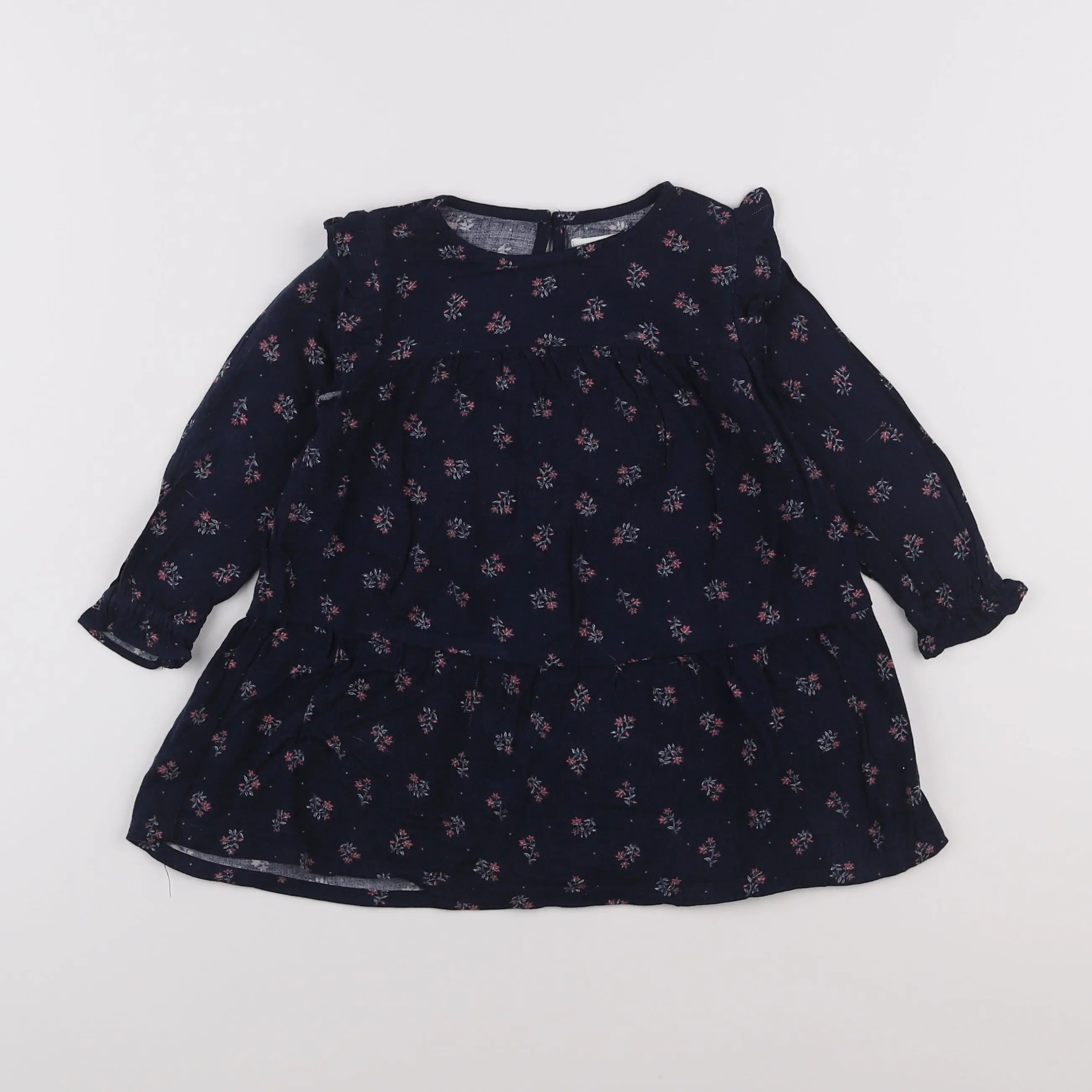 Vertbaudet - robe bleu - 2 ans