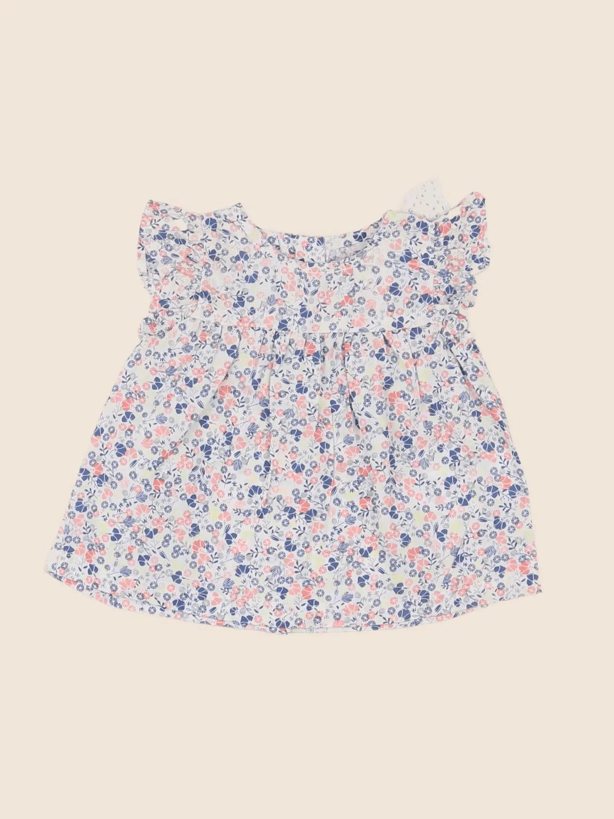 Vertbaudet - blouse multicolore - 3 mois