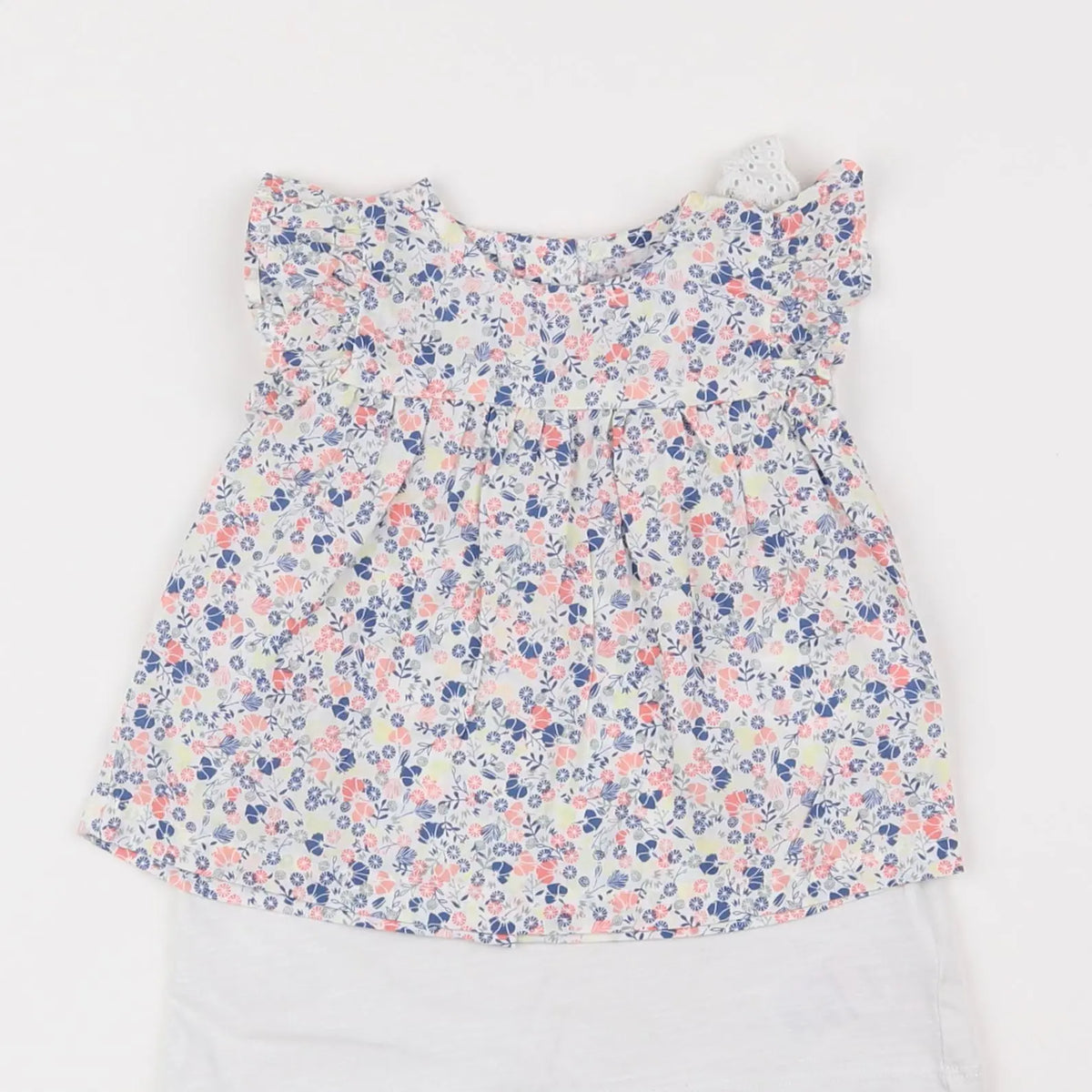 Vertbaudet - blouse multicolore - 3 mois