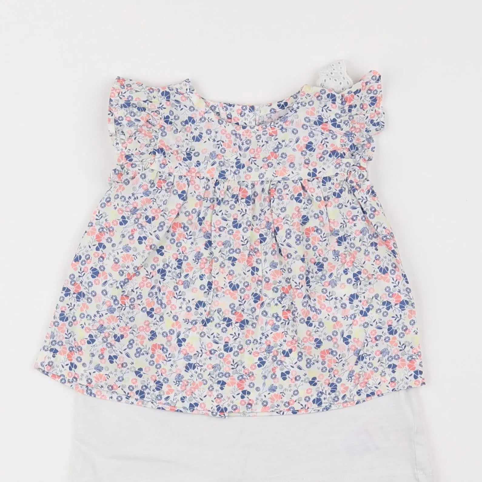 Vertbaudet - blouse multicolore - 3 mois