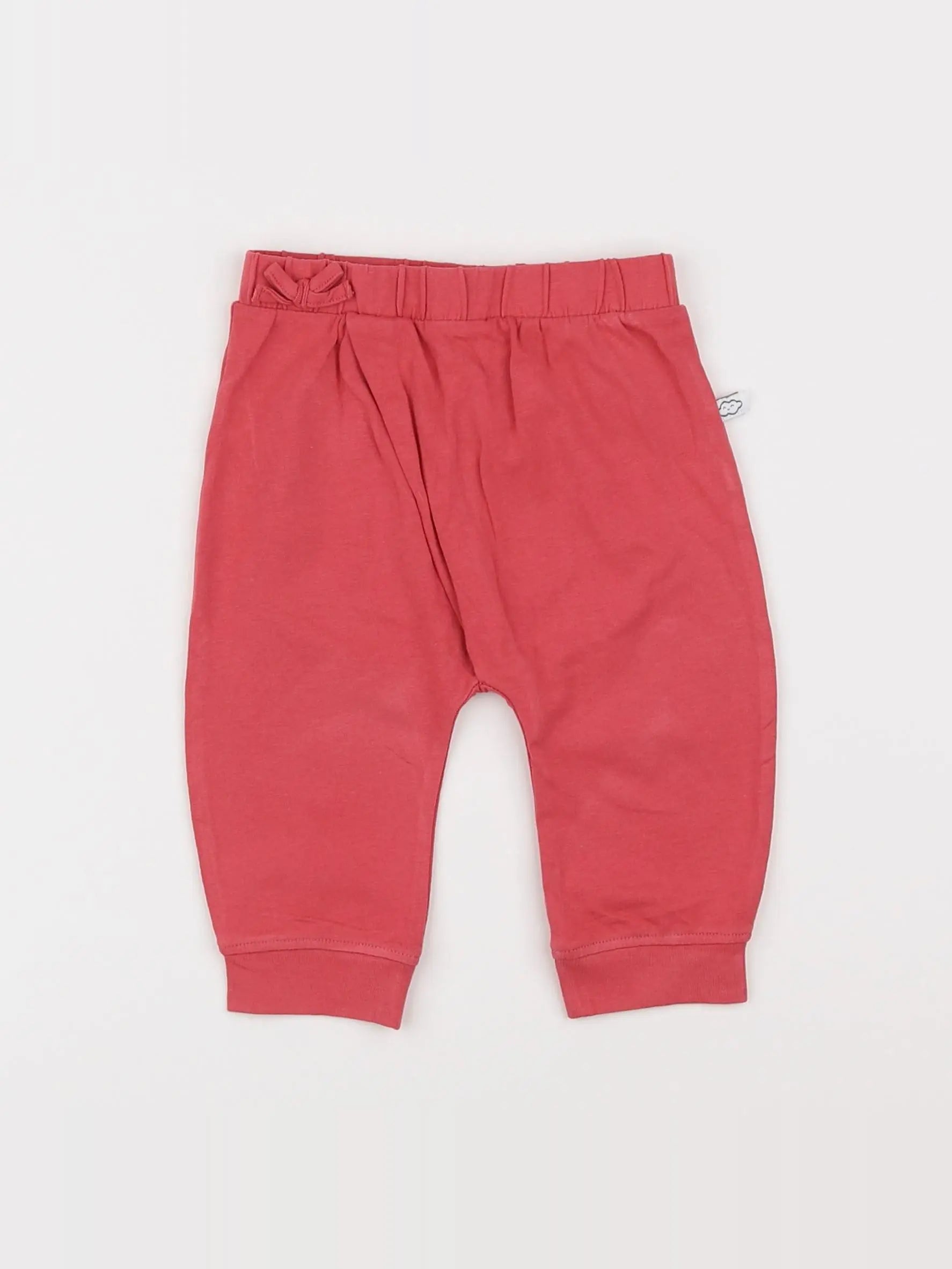 Vertbaudet - pantalon rose - 9 mois