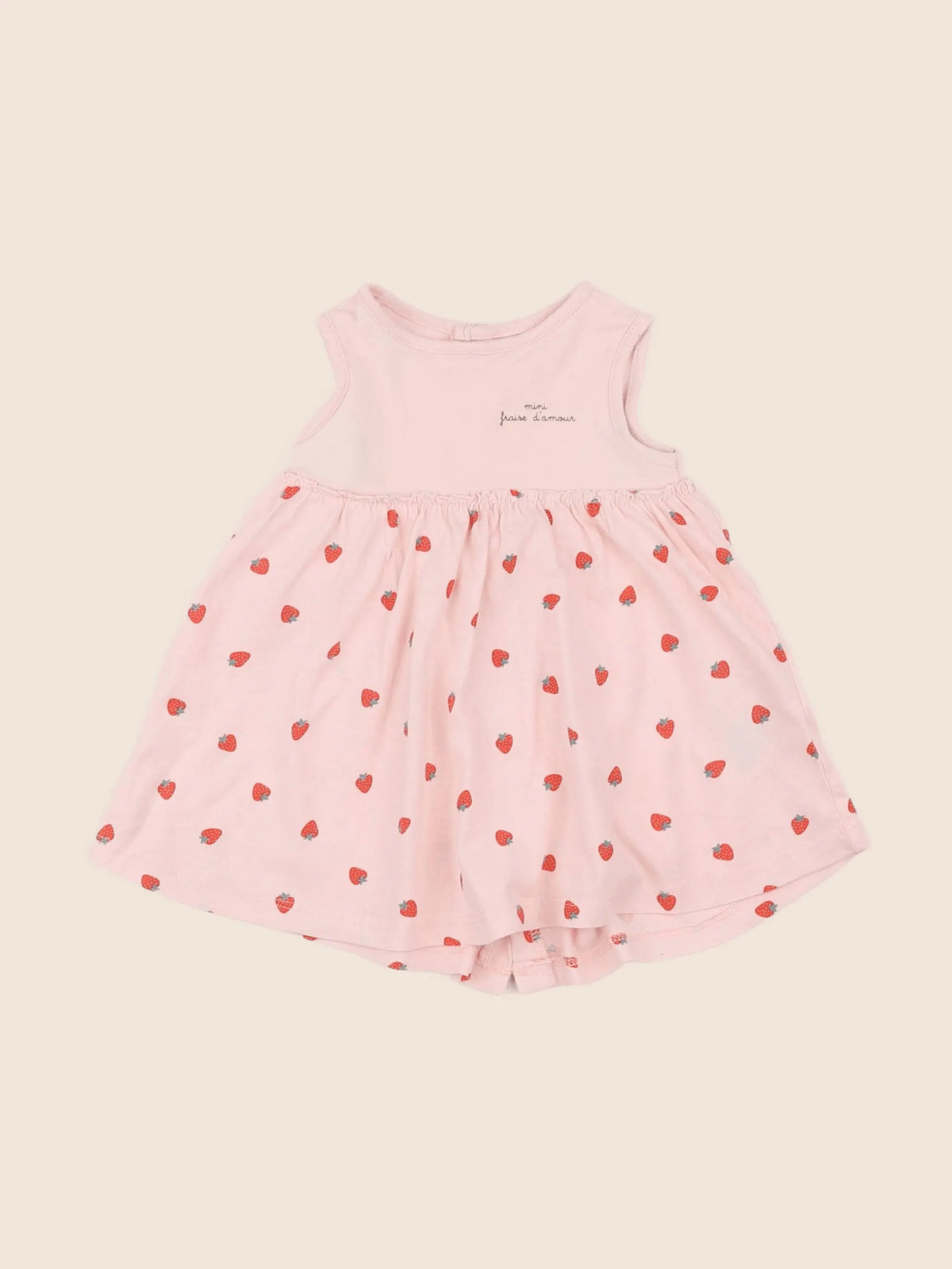 Vertbaudet - robe rose - 3 mois