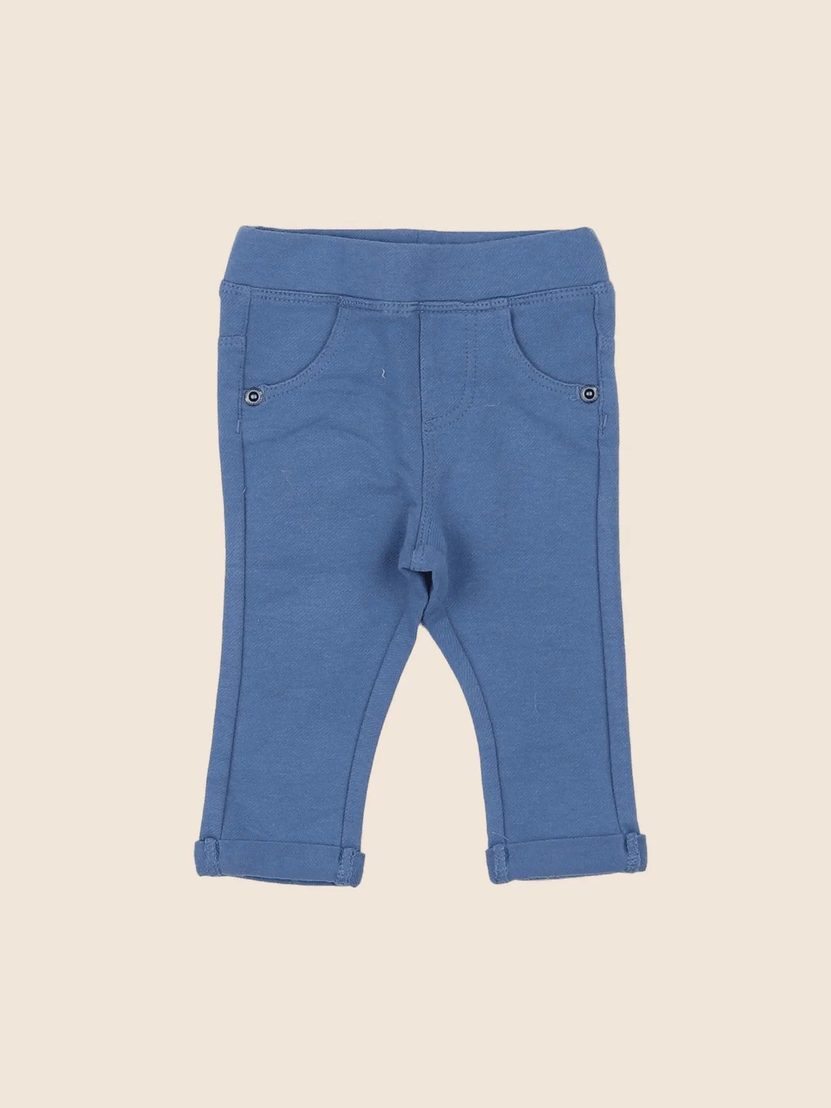 Vertbaudet - jegging bleu - 3 mois
