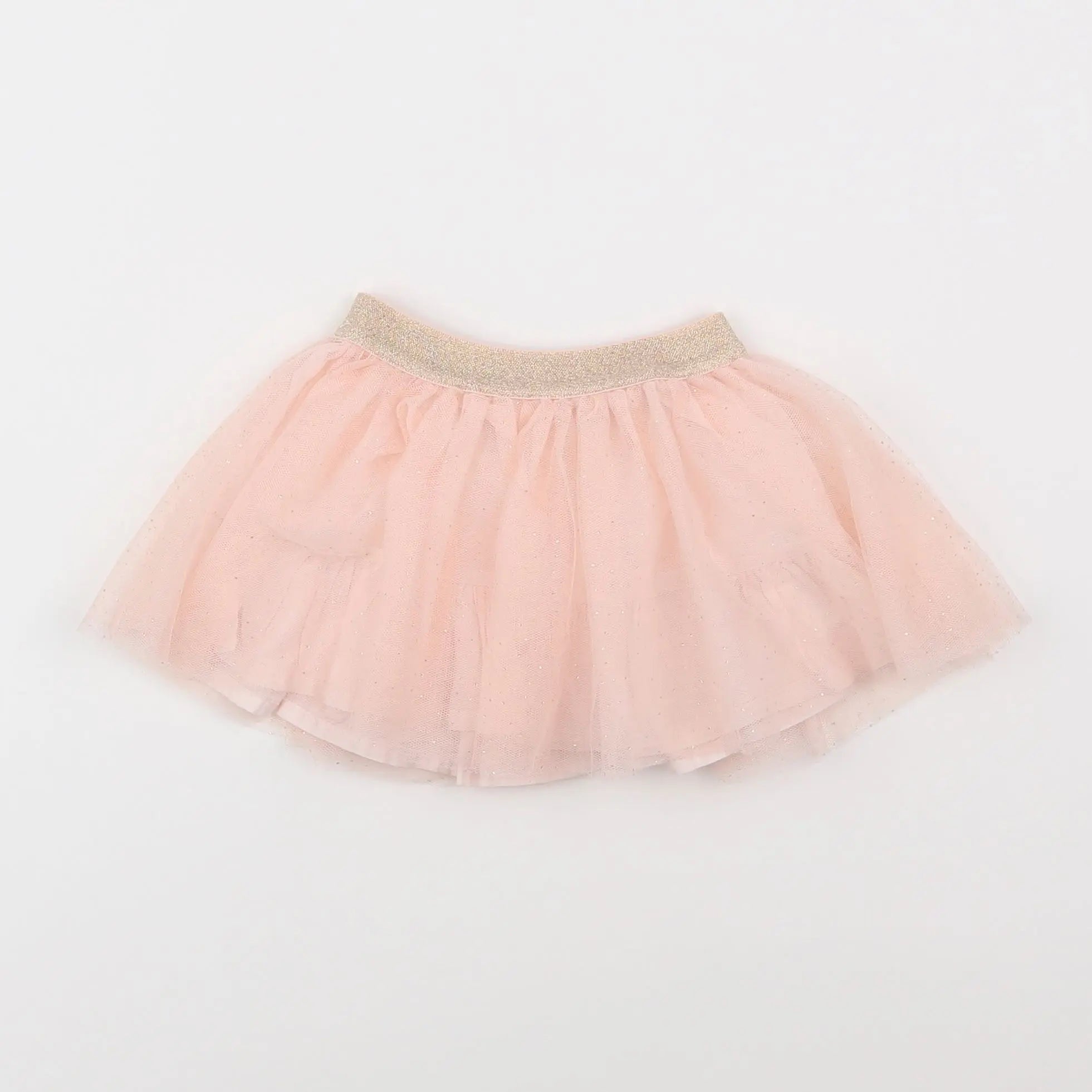 Vertbaudet - jupe rose - 9 mois
