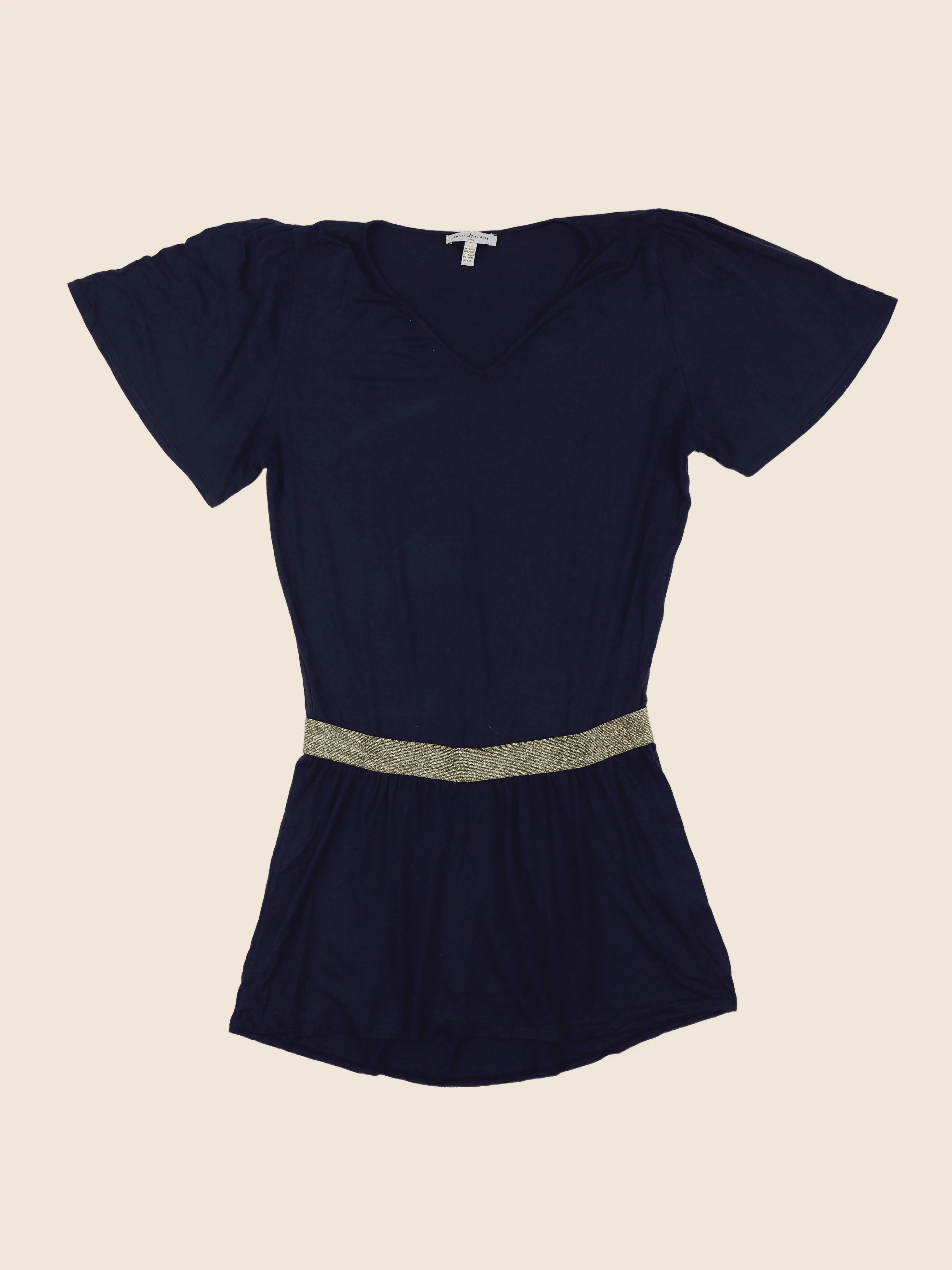 Envie de fraise - robe grossesse bleu - 38 à 40