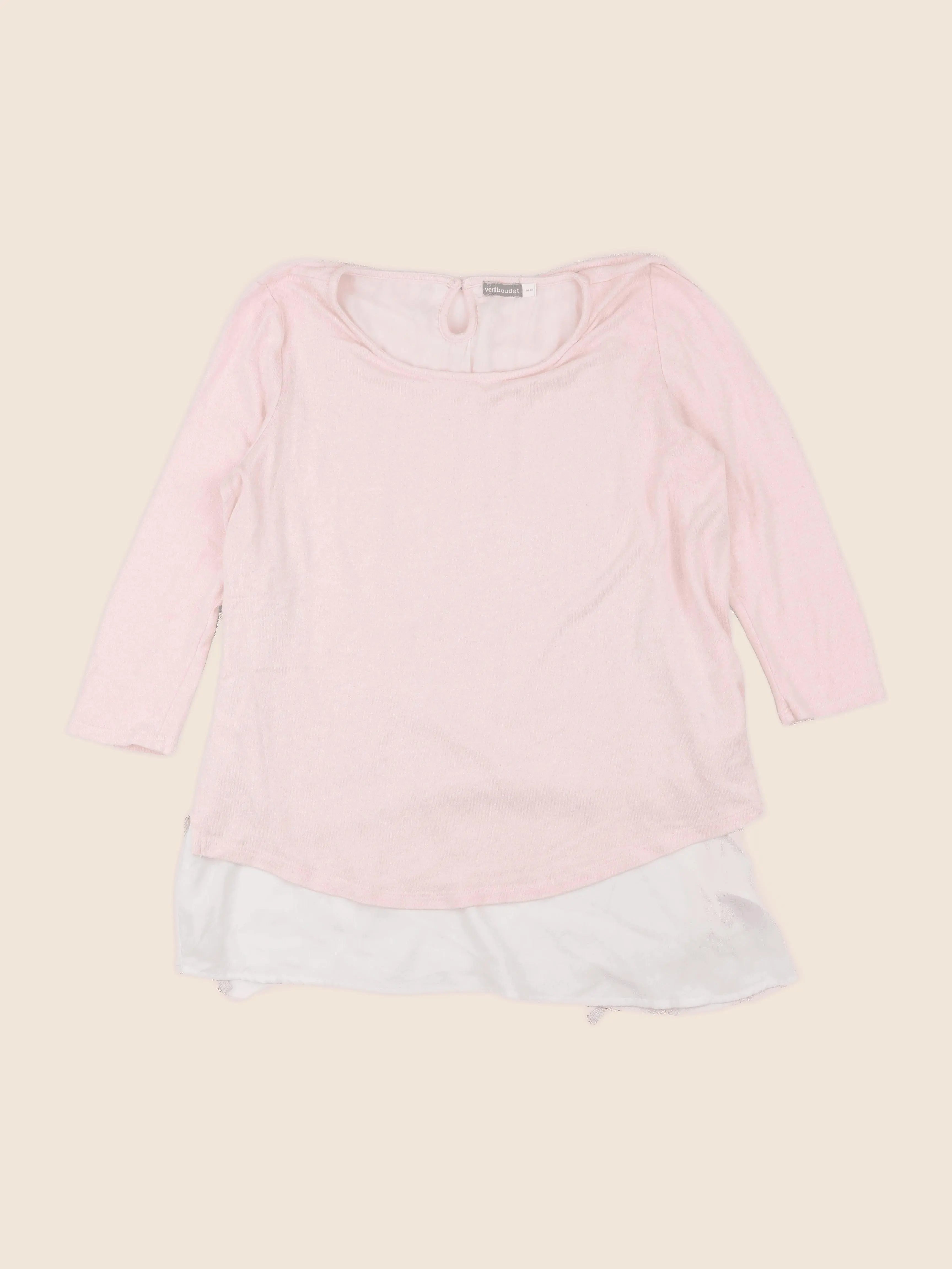Vertbaudet - tee-shirt grossesse rose - 38 à 40