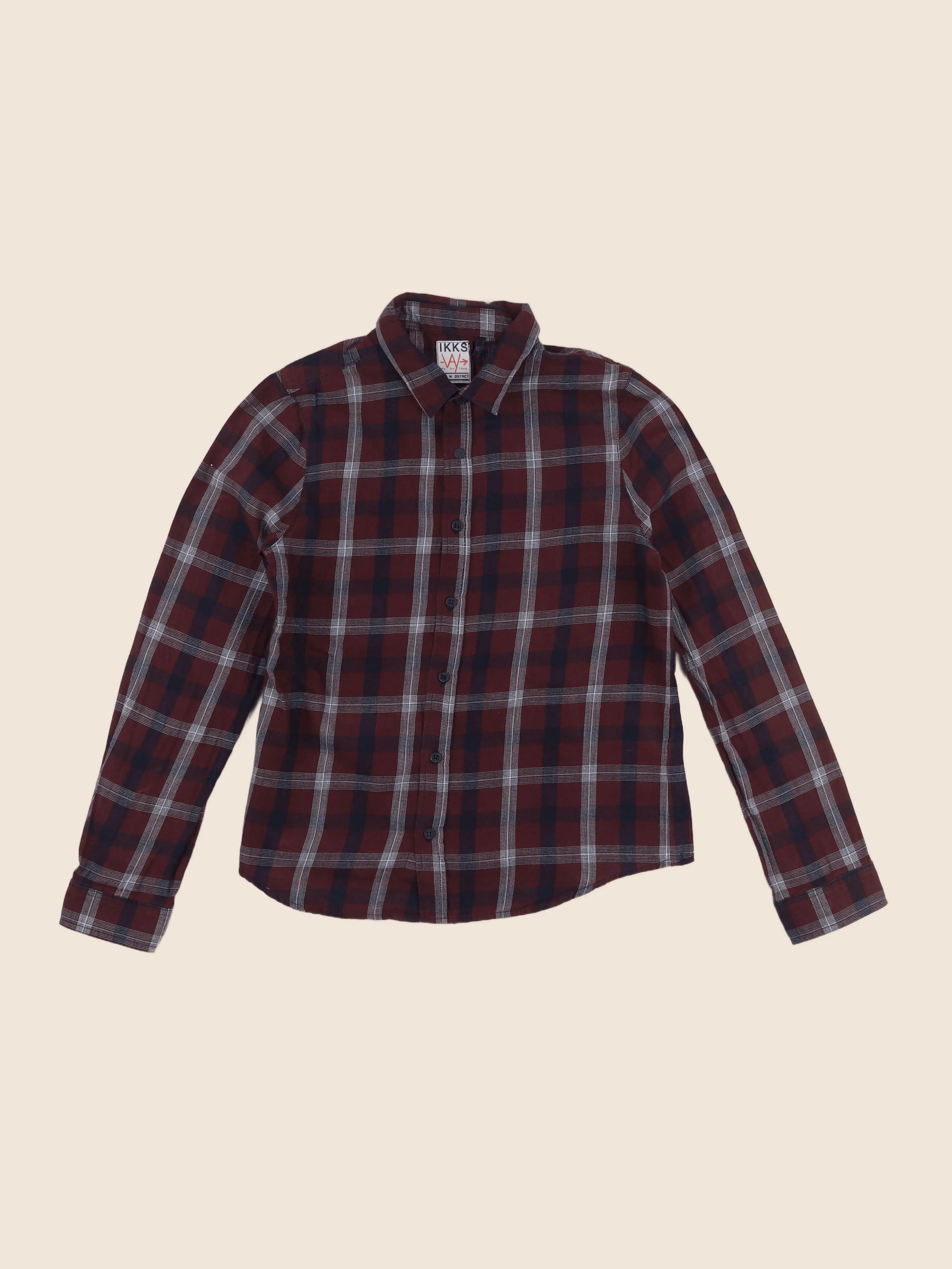 IKKS - chemise rouge - 12 ans