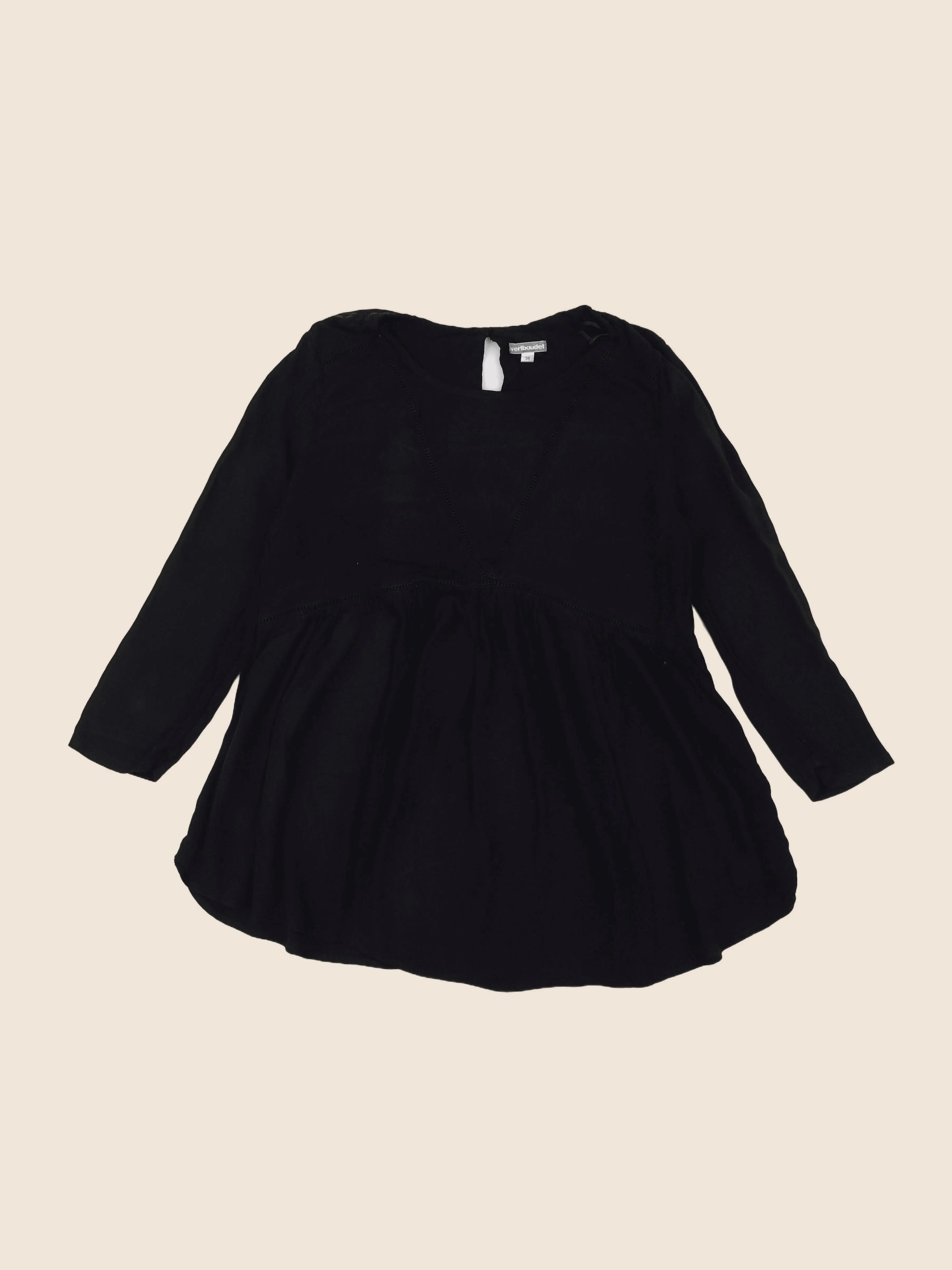 Vertbaudet - blouse grossesse noir - 38