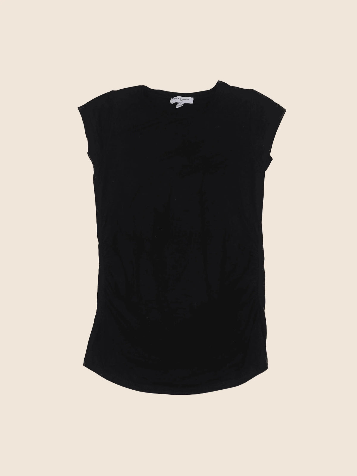 Envie de fraise - tee-shirt grossesse noir - 34 à 36