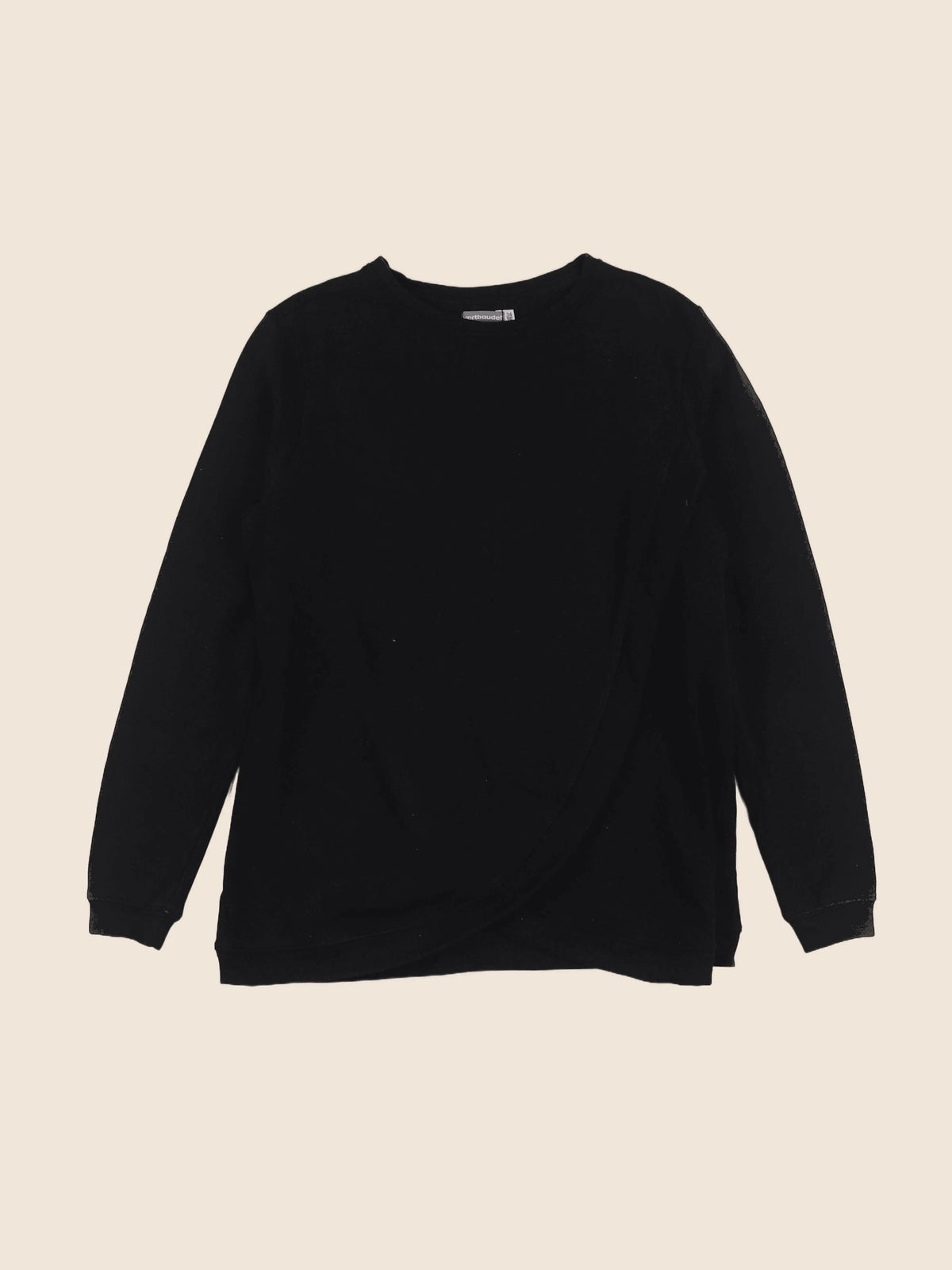 Vertbaudet - sweat grossesse noir - 34 à 36