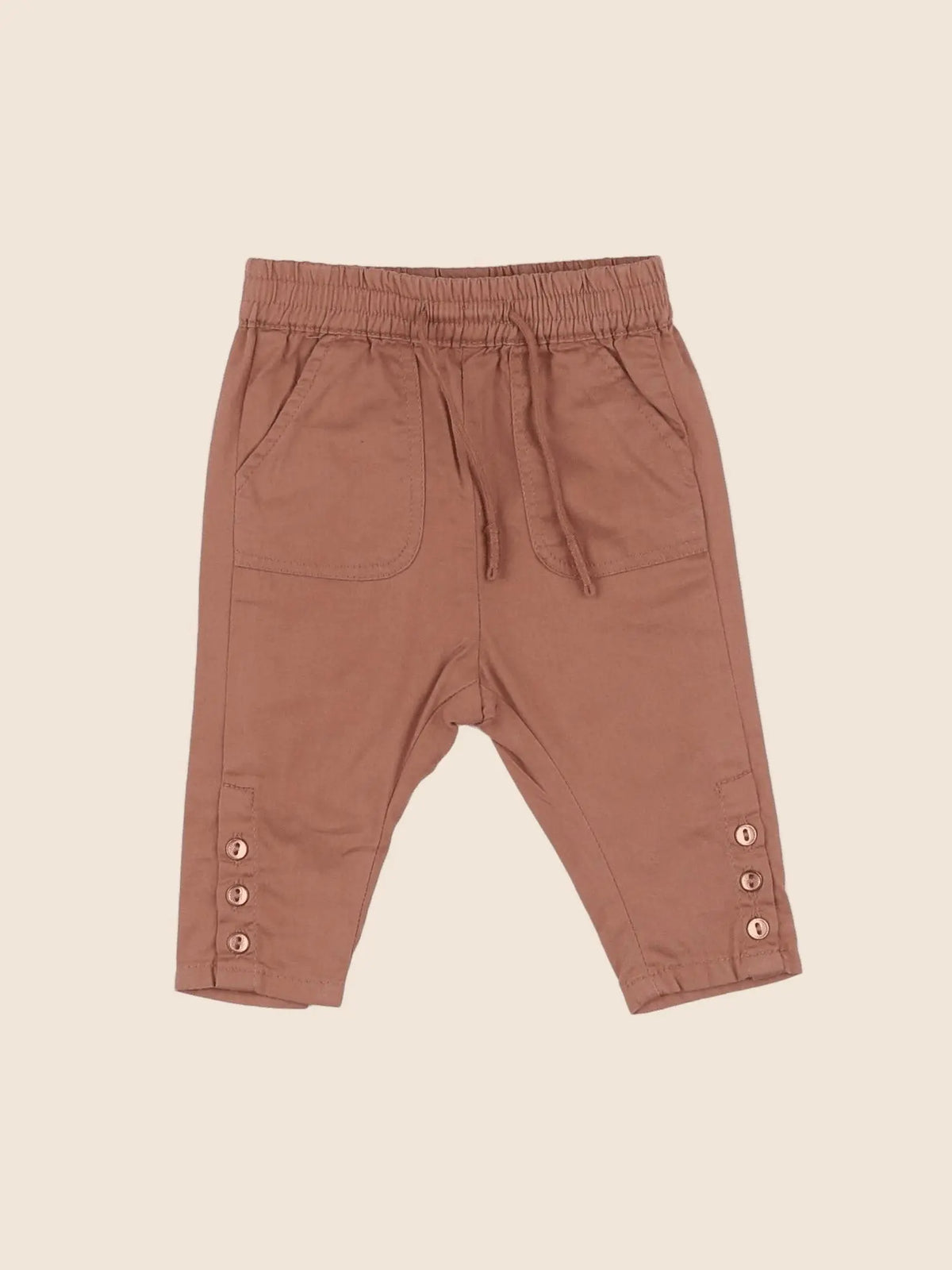 Vertbaudet - pantalon marron - 3 mois
