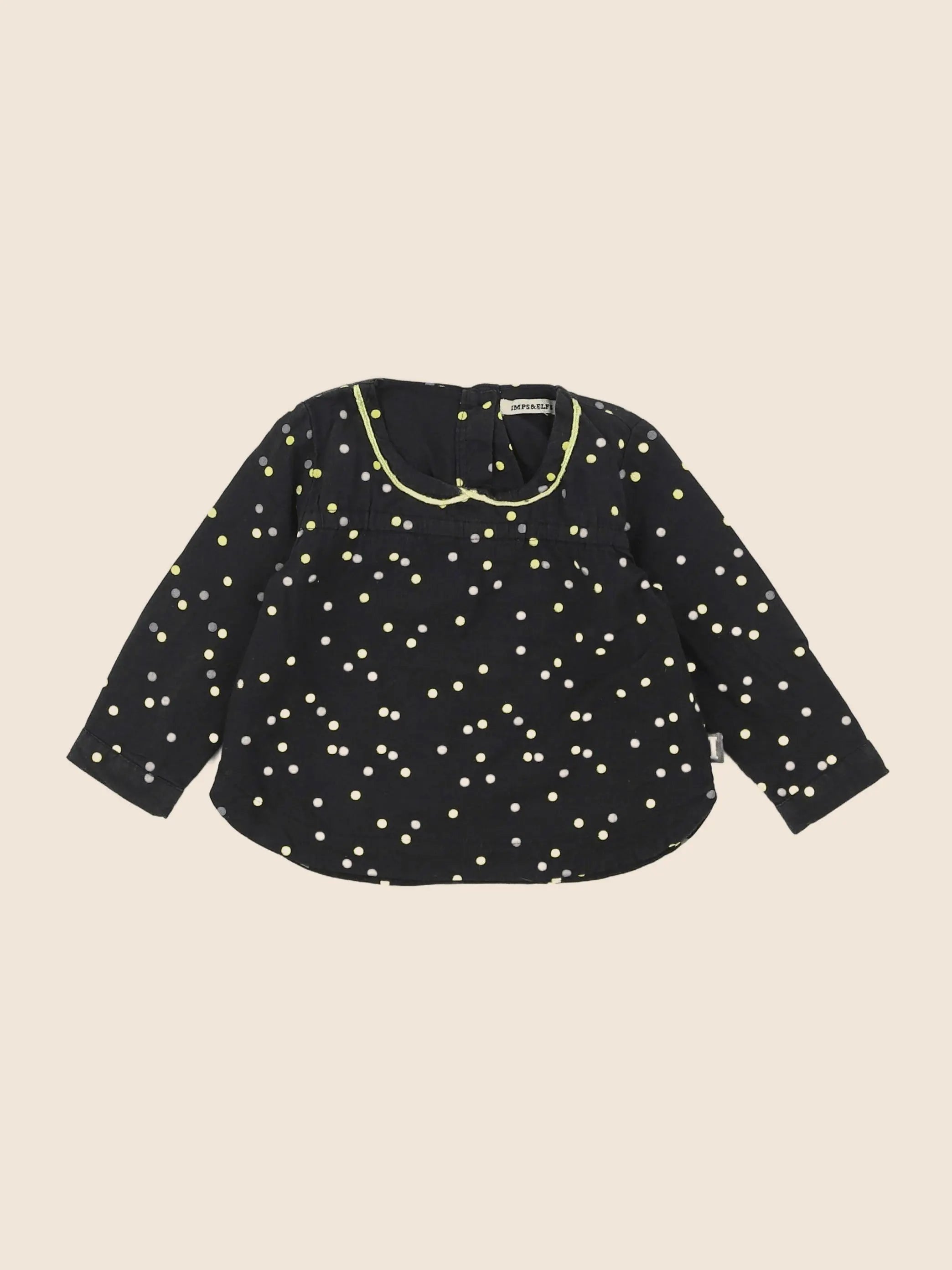 Imps & Elfs - blouse noir - 6 mois
