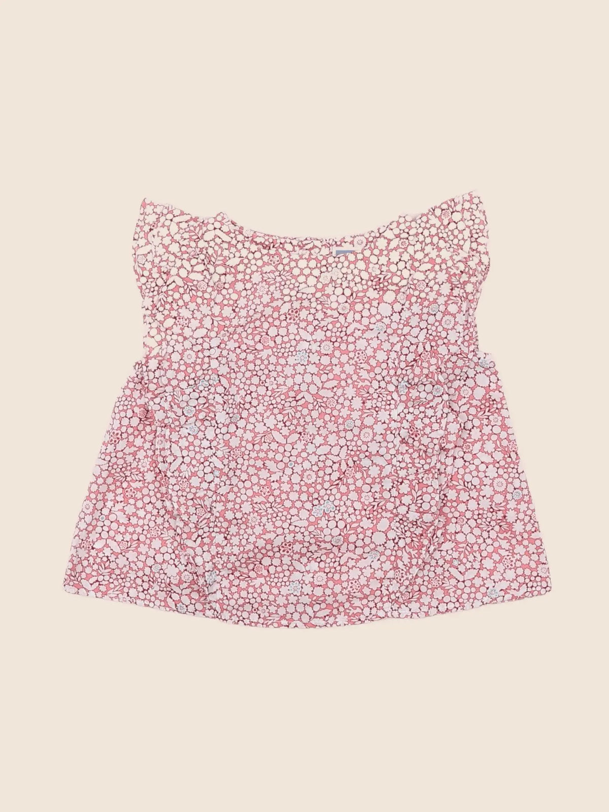 Jacadi - blouse liberty rouge - 6 mois