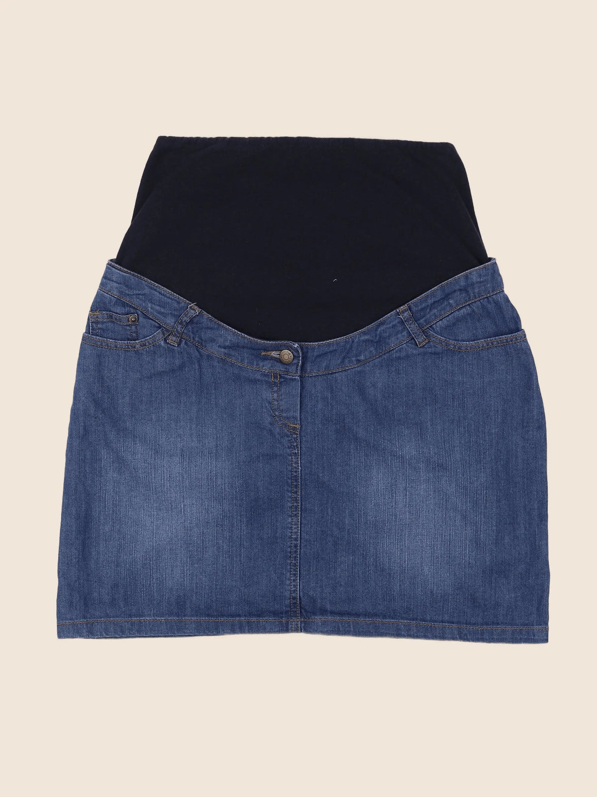 Vertbaudet - jupe grossesse bleu - 40