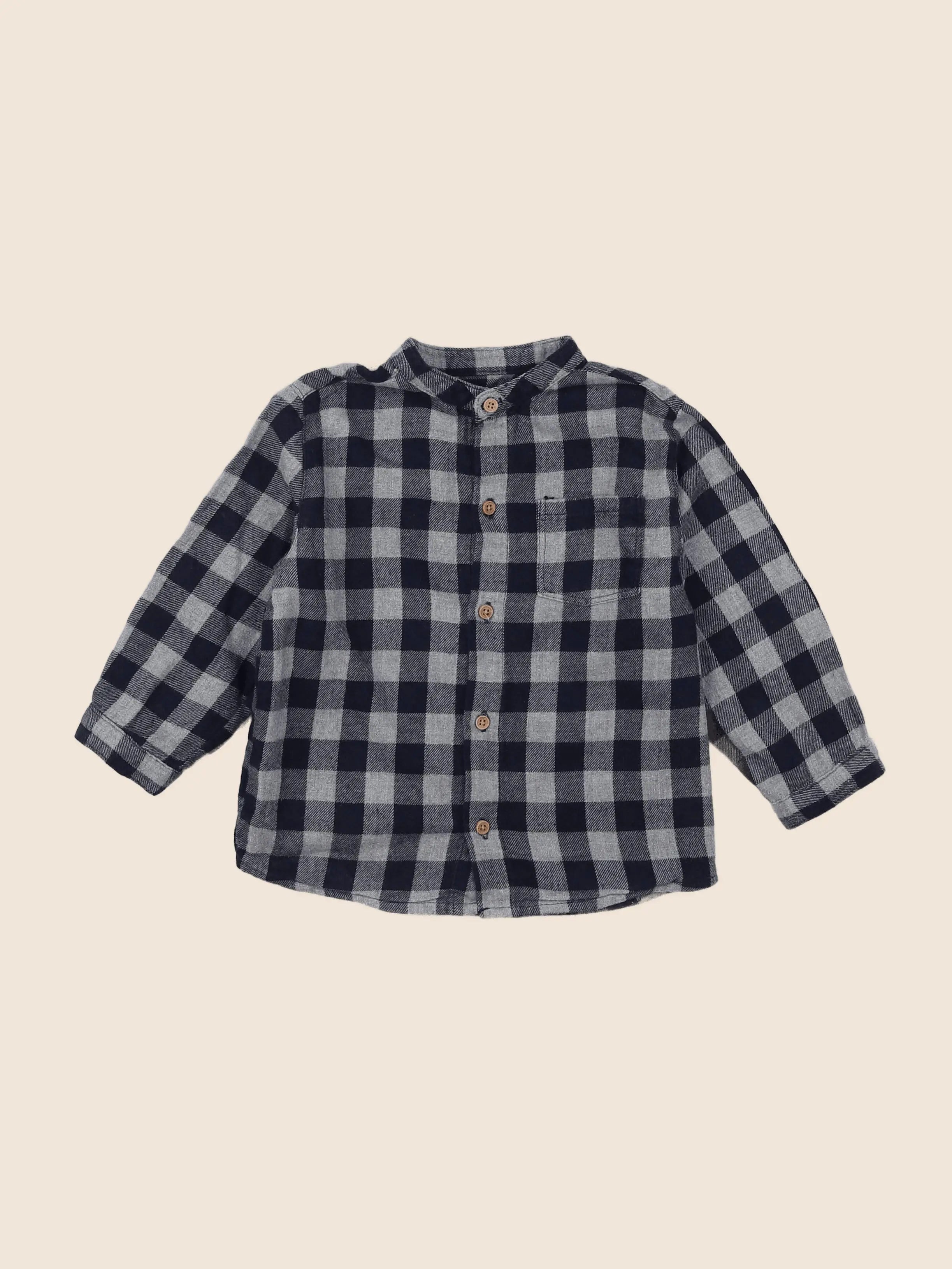 Boutchou - chemise multicolore - 18 mois