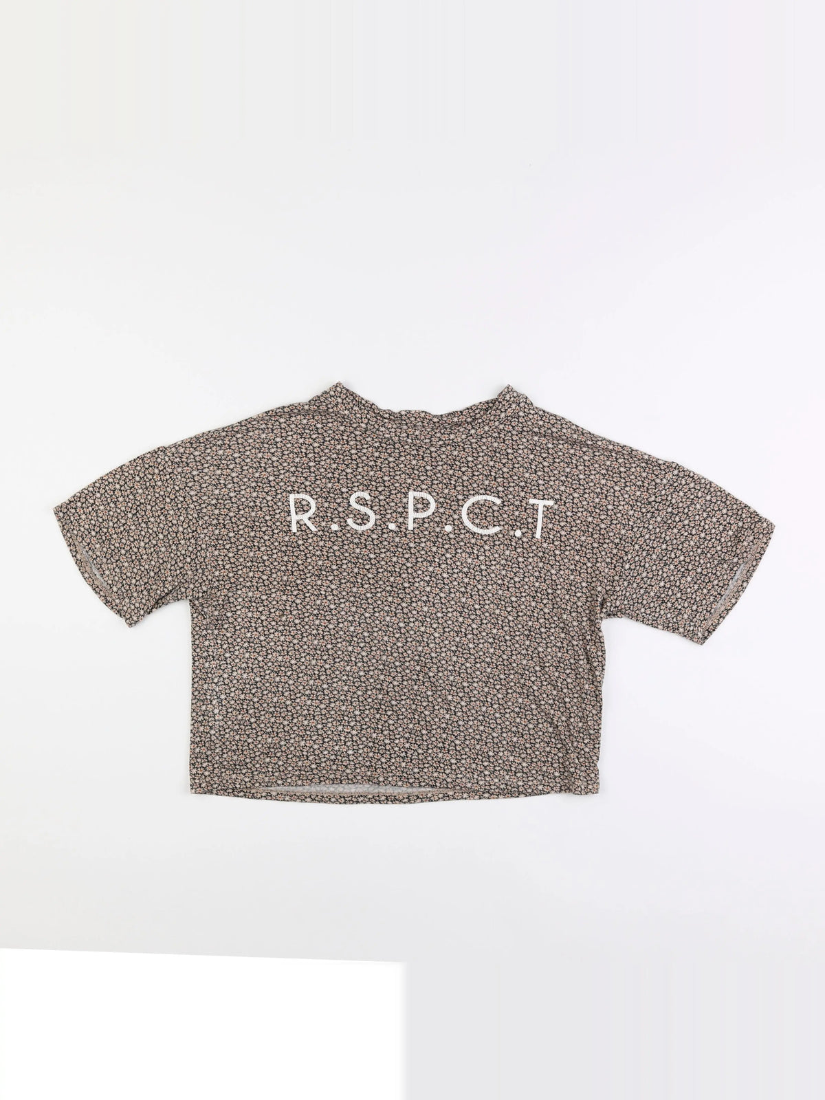 IKKS - tee-shirt court marron - 10 ans