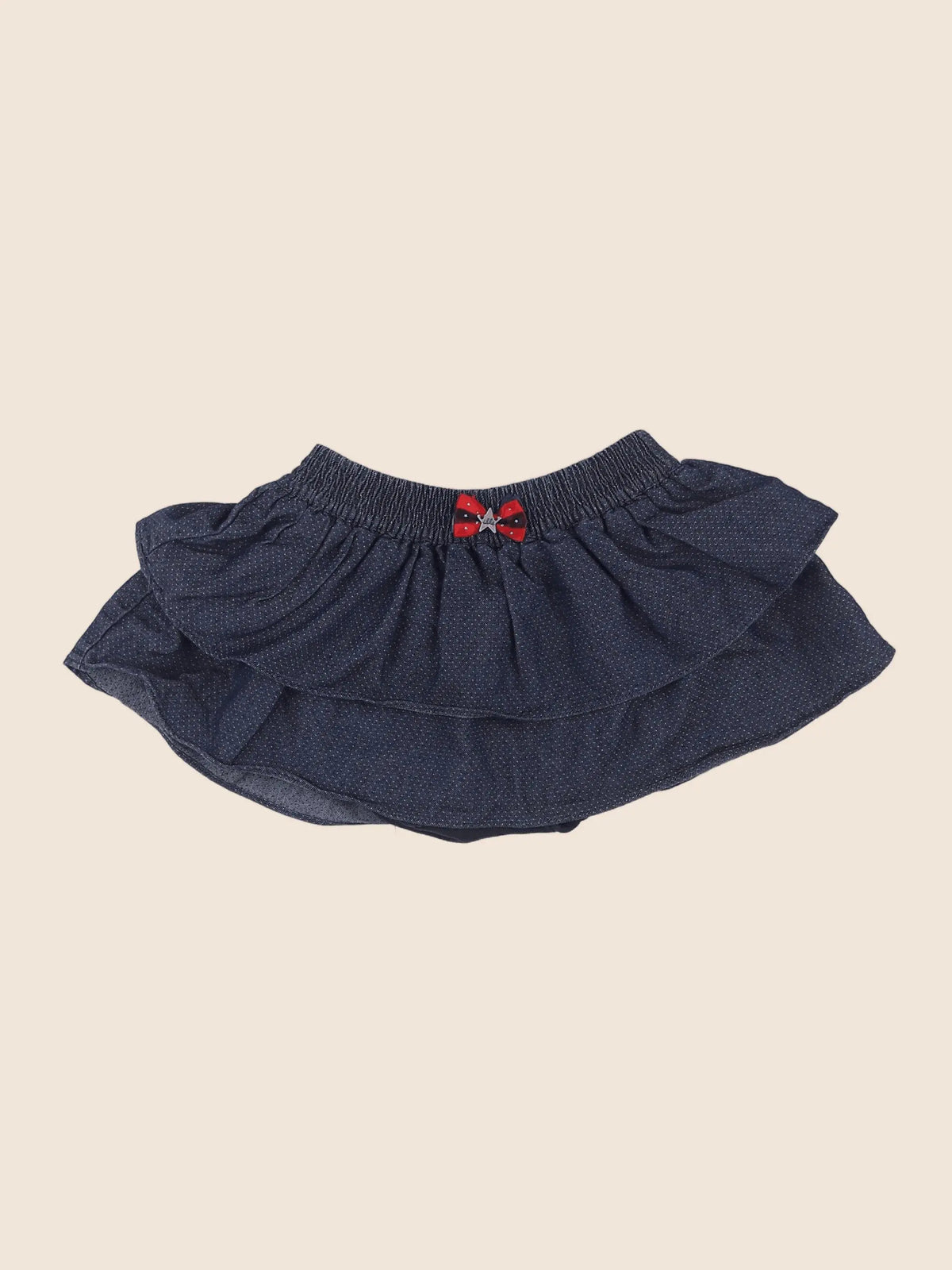 IKKS - jupe short bleu - 18 mois