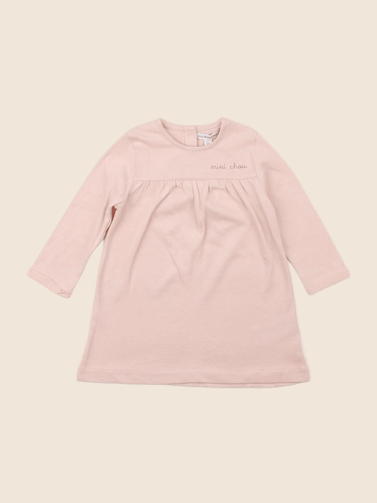 Vertbaudet - robe rose - 18 mois