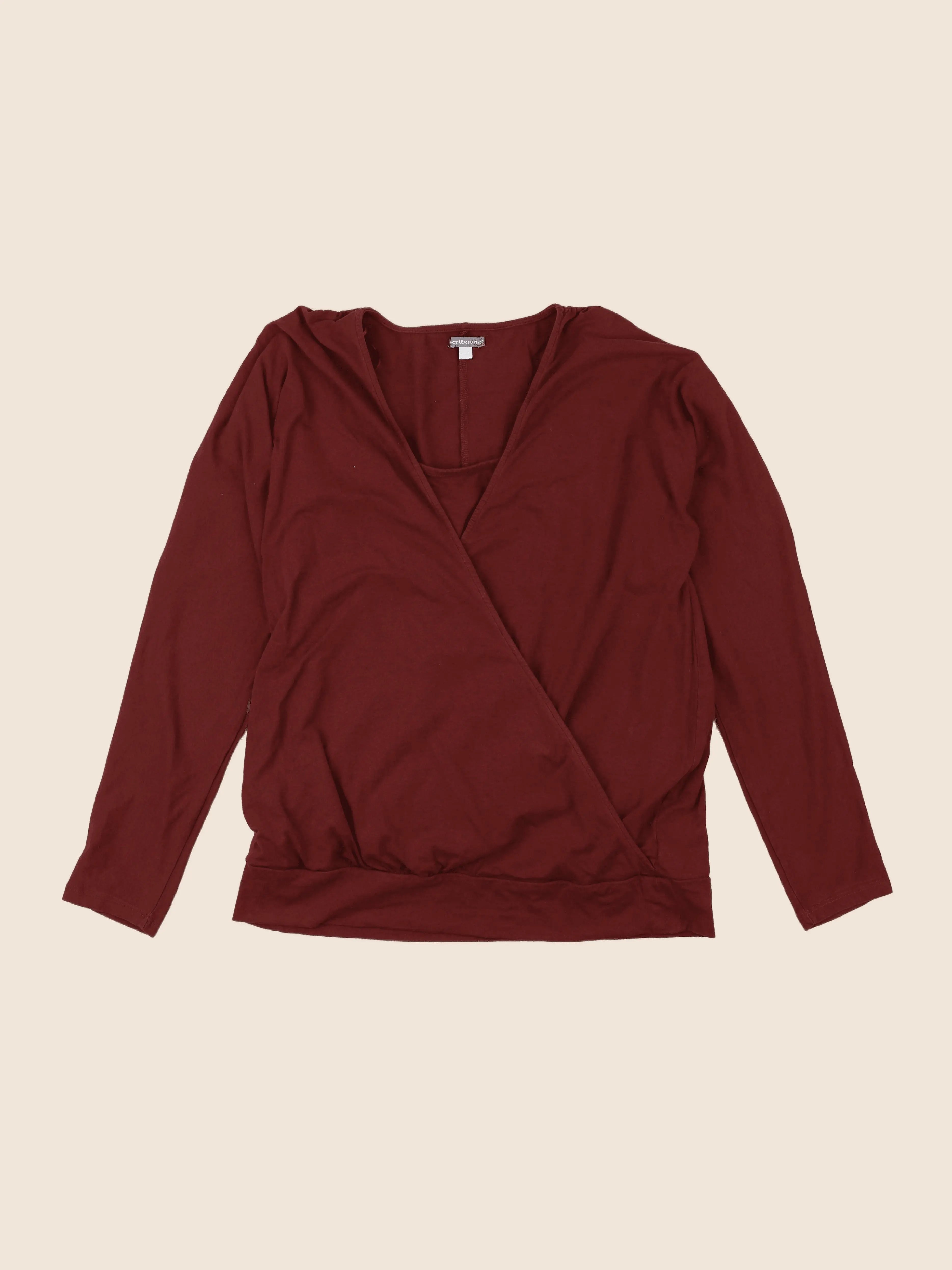 Vertbaudet - tee-shirt grossesse rouge - 42 à 44