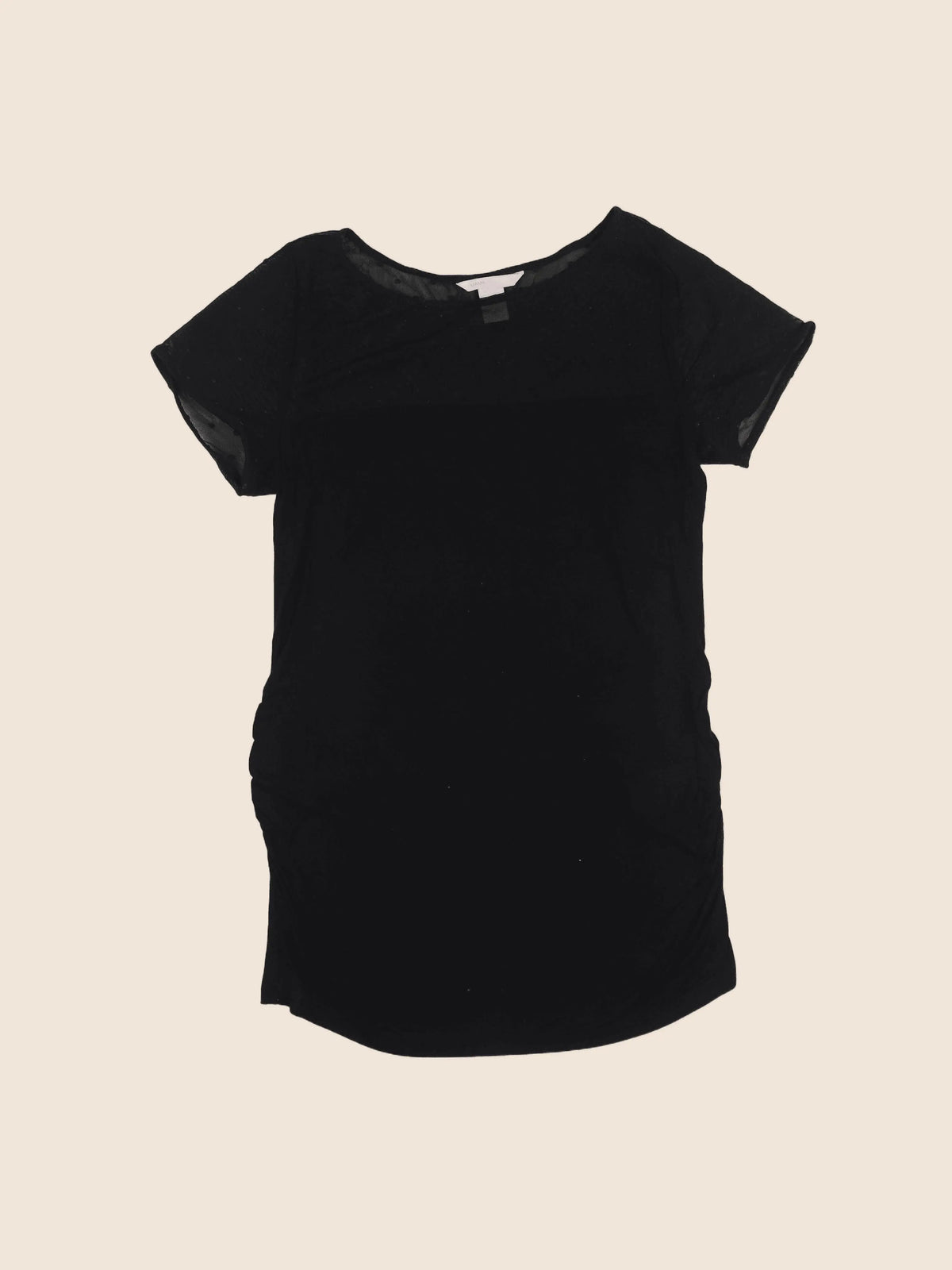 H&M - tee-shirt grossesse noir - 36 à 38