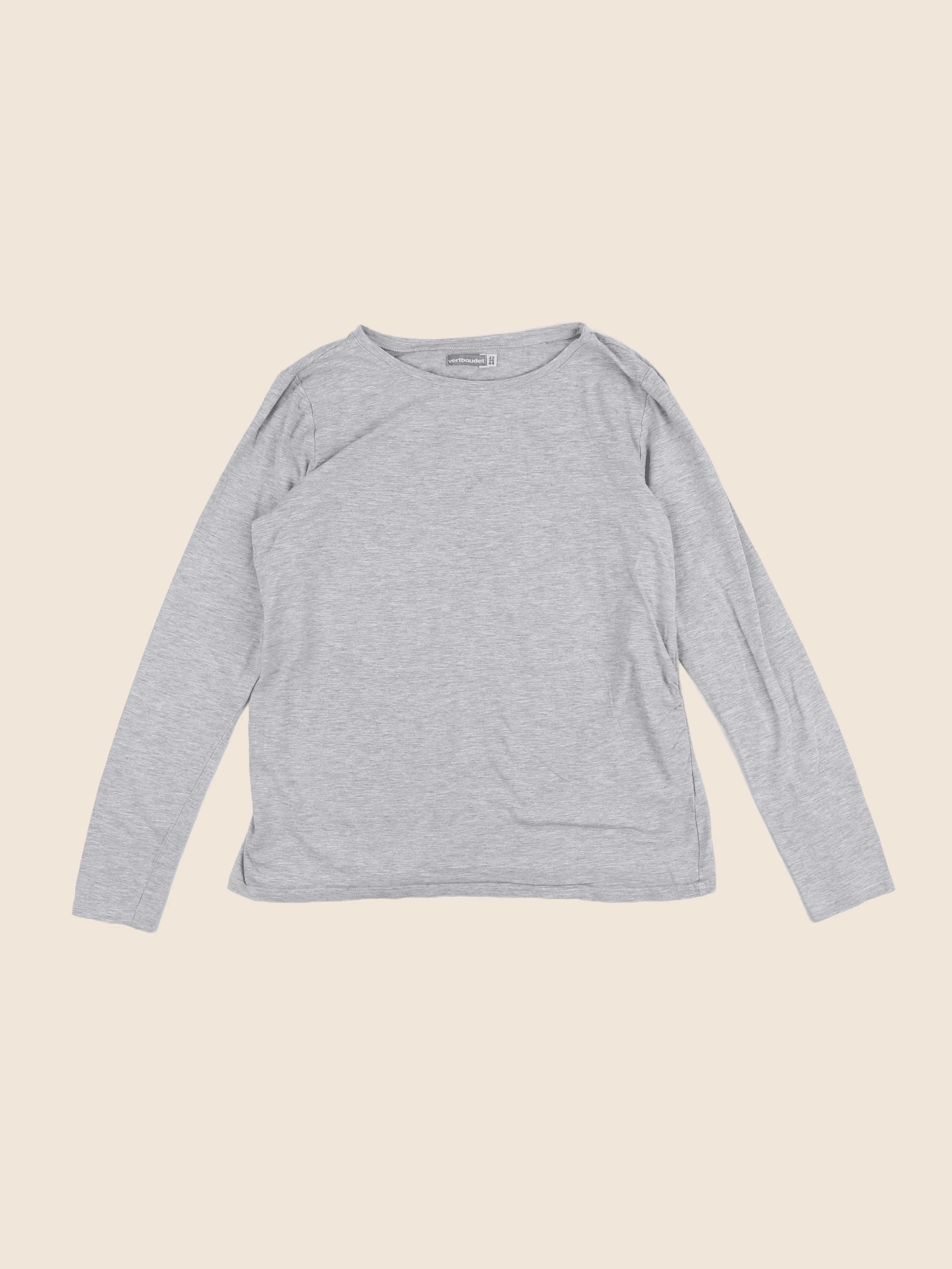 Vertbaudet - tee-shirt allaitement, grossesse gris - 42 à 44