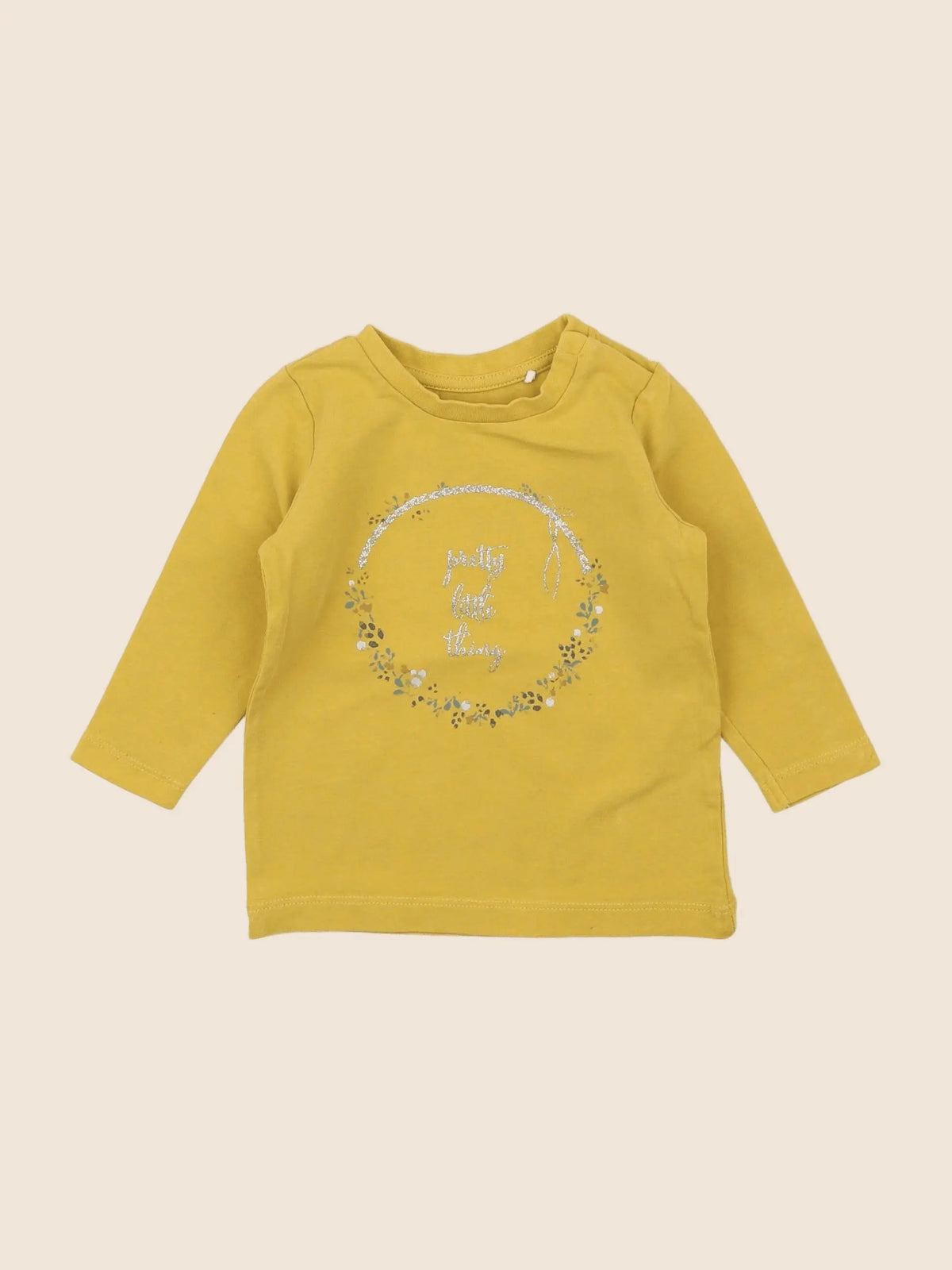 Name it - tee-shirt jaune - 3/6 mois