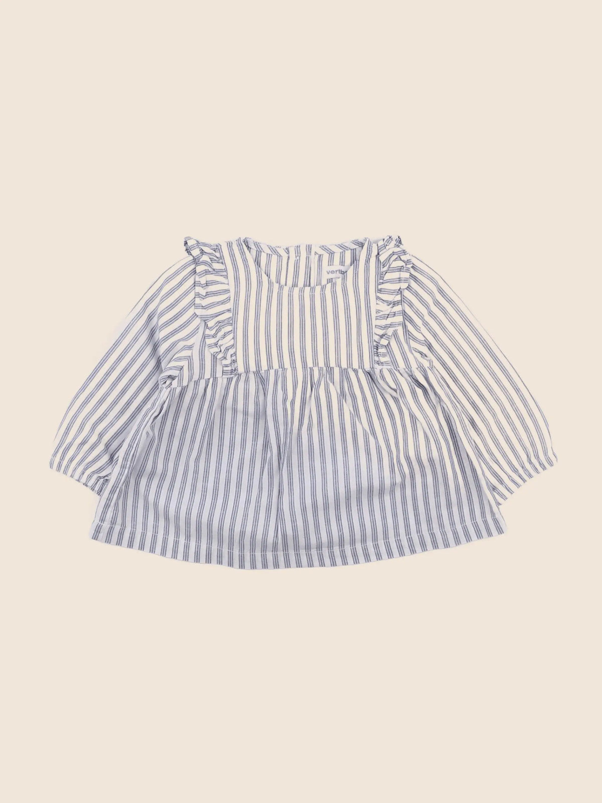 Vertbaudet - blouse bleu - 6 mois