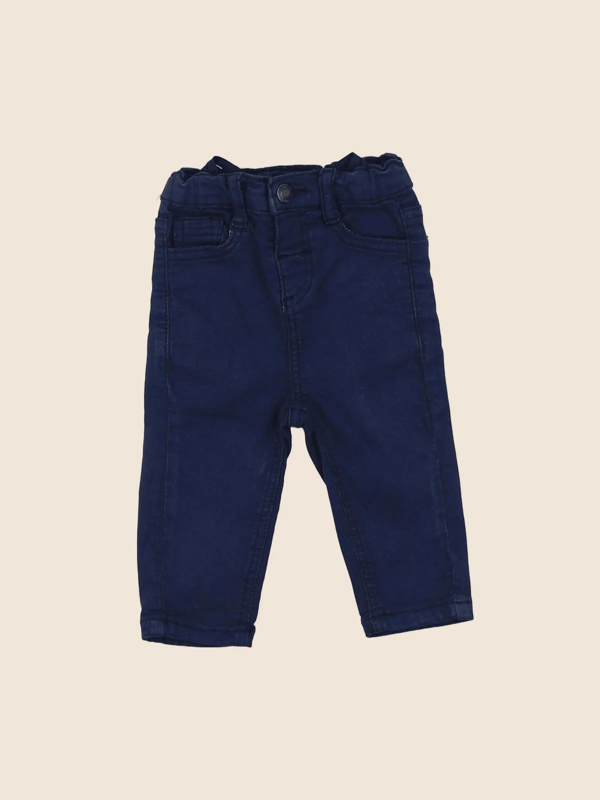 Eden & Victor - pantalon bleu - 6 mois