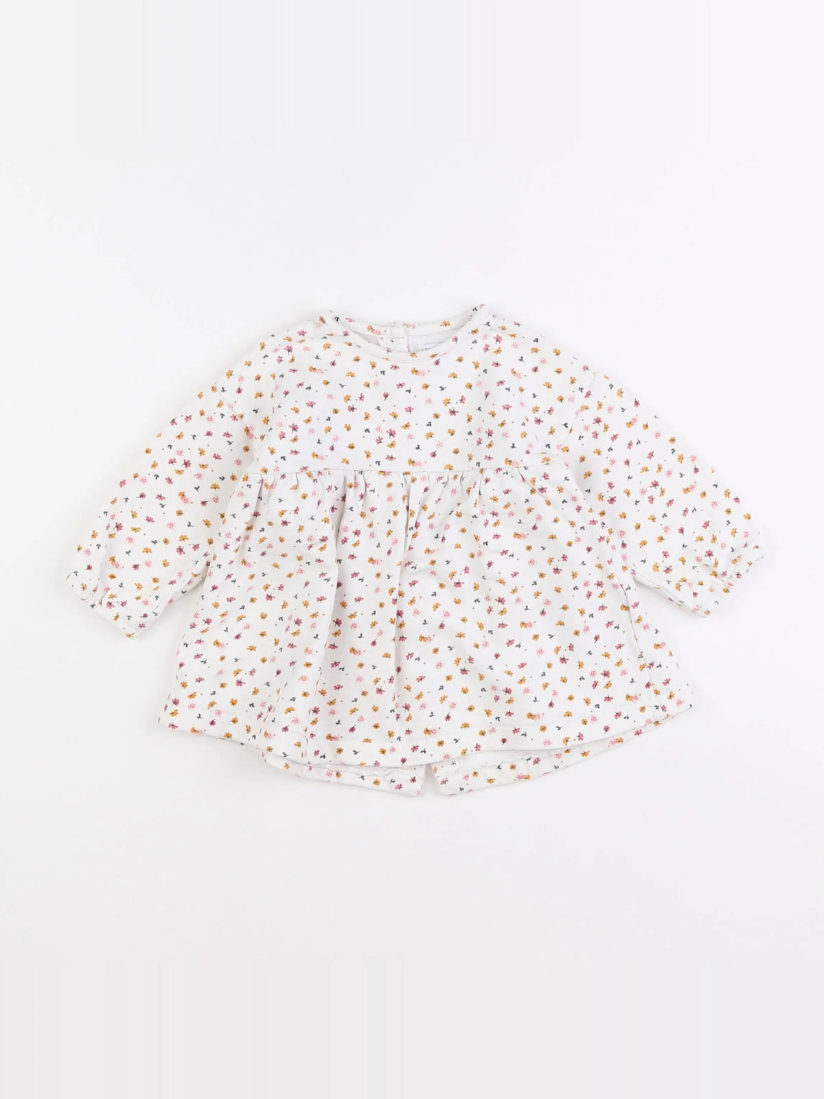 Vertbaudet - robe blanc - 12 mois