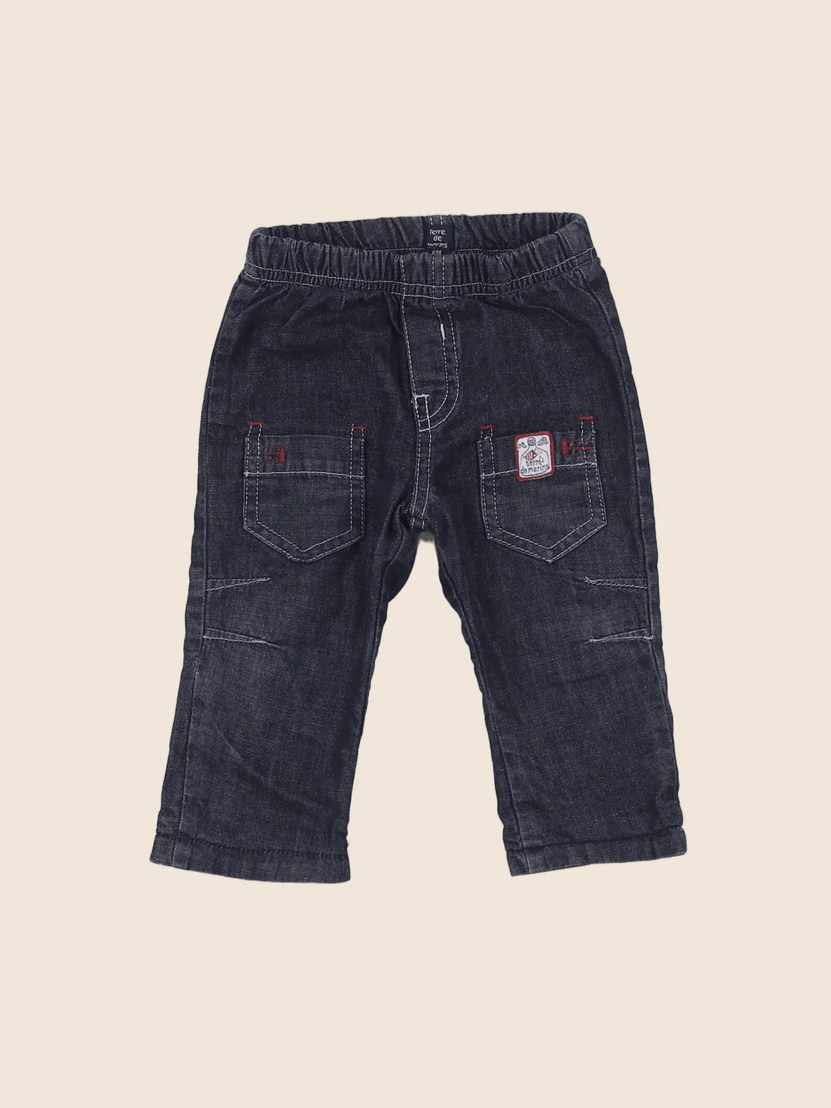 Terre de marins - pantalon bleu - 6 mois