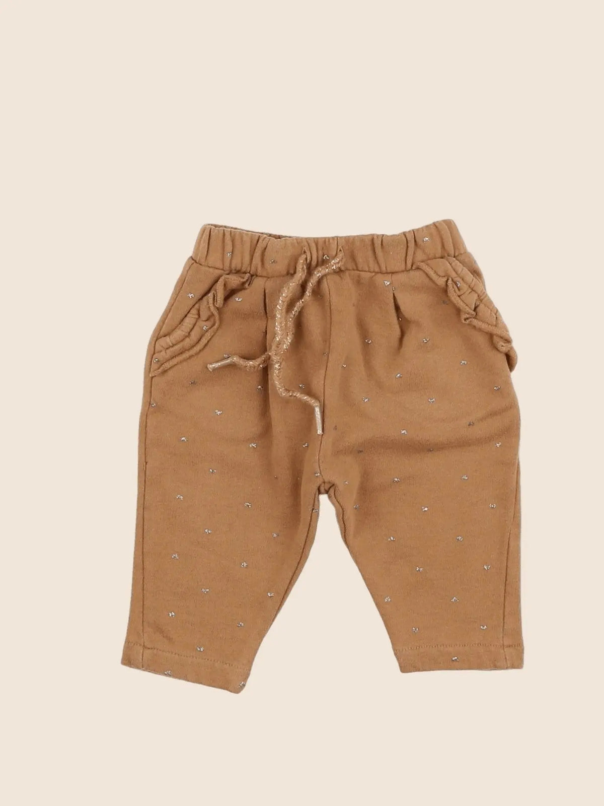 Vertbaudet - pantalon marron - 3 mois