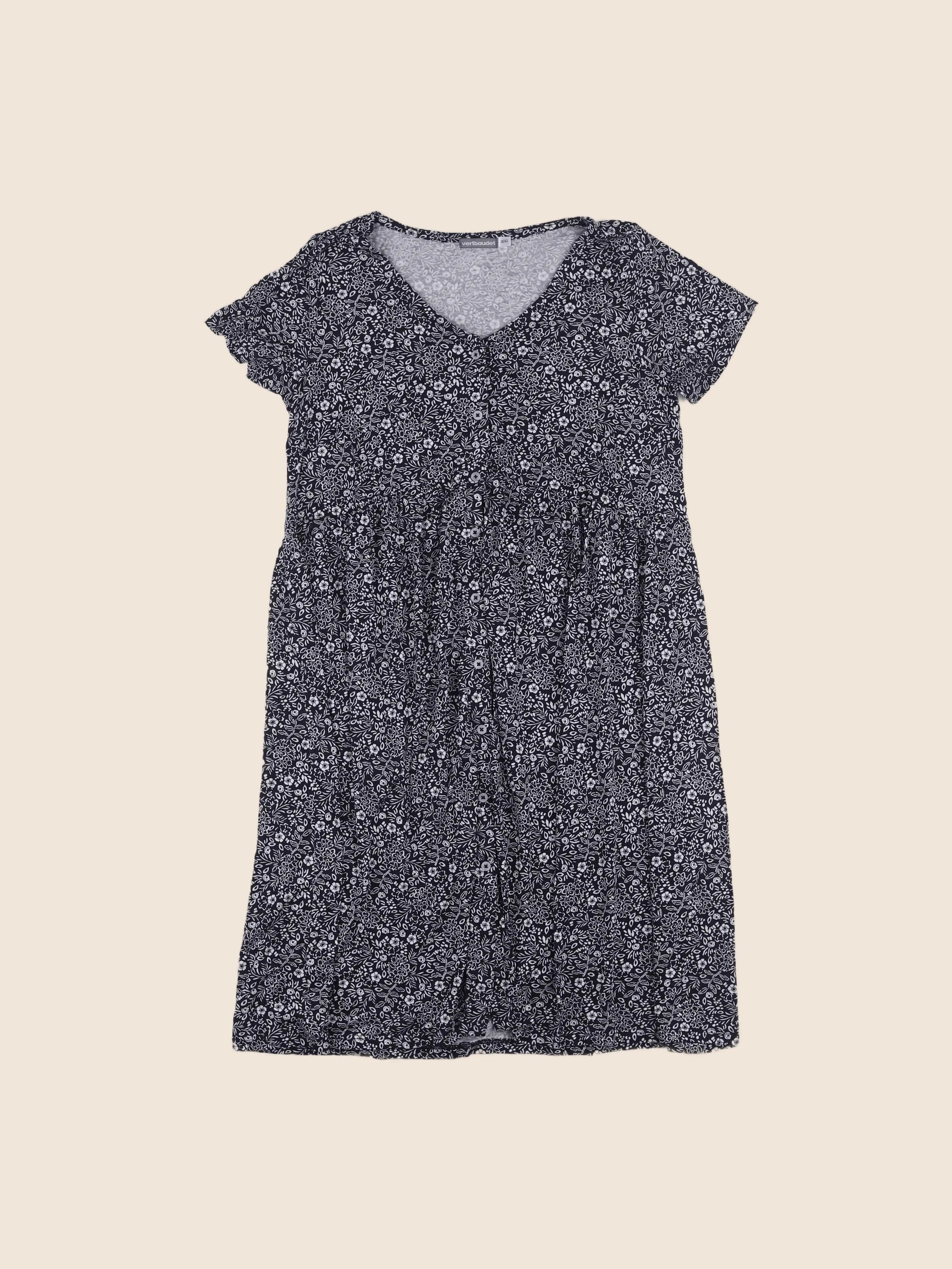 Vertbaudet - robe grossesse bleu - 38 à 40