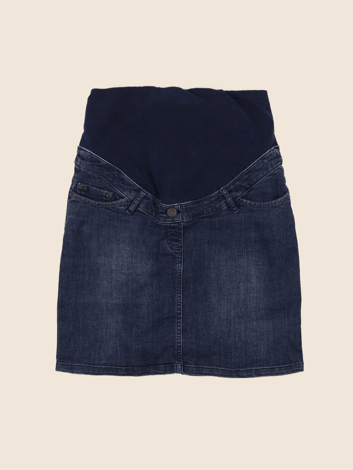 Vertbaudet - jupe grossesse bleu - 36