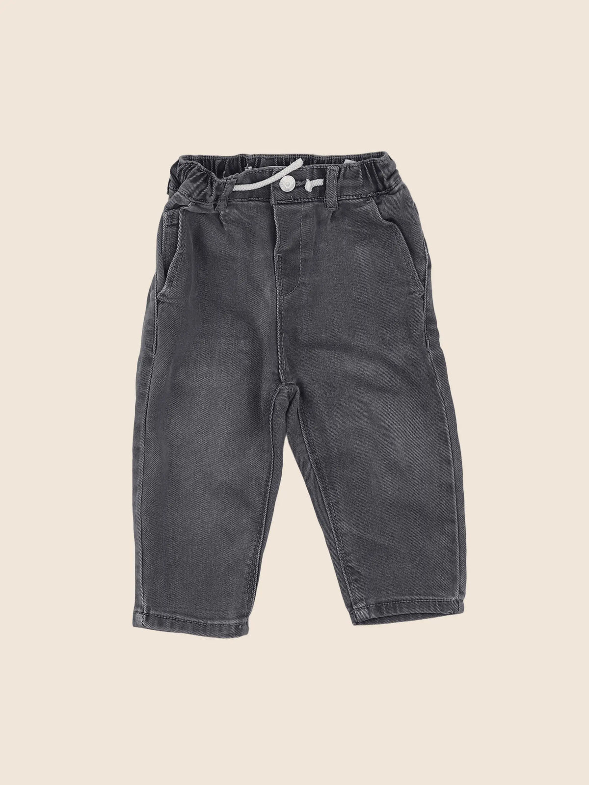 Zara - jean gris - 9/12 mois
