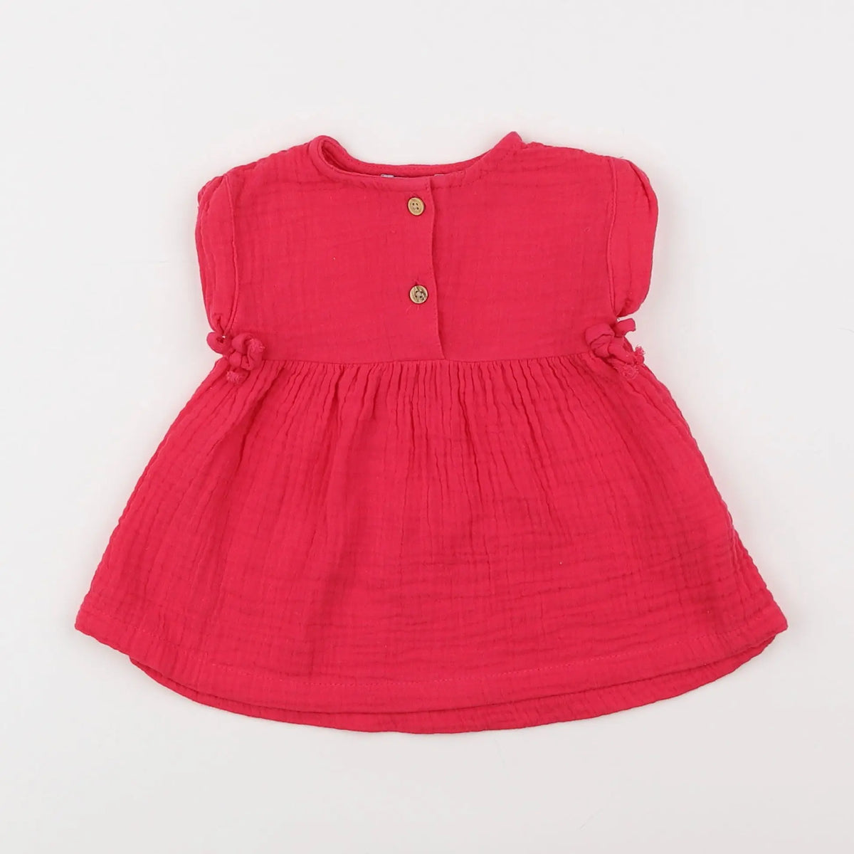 Vertbaudet - robe rose - 3 mois