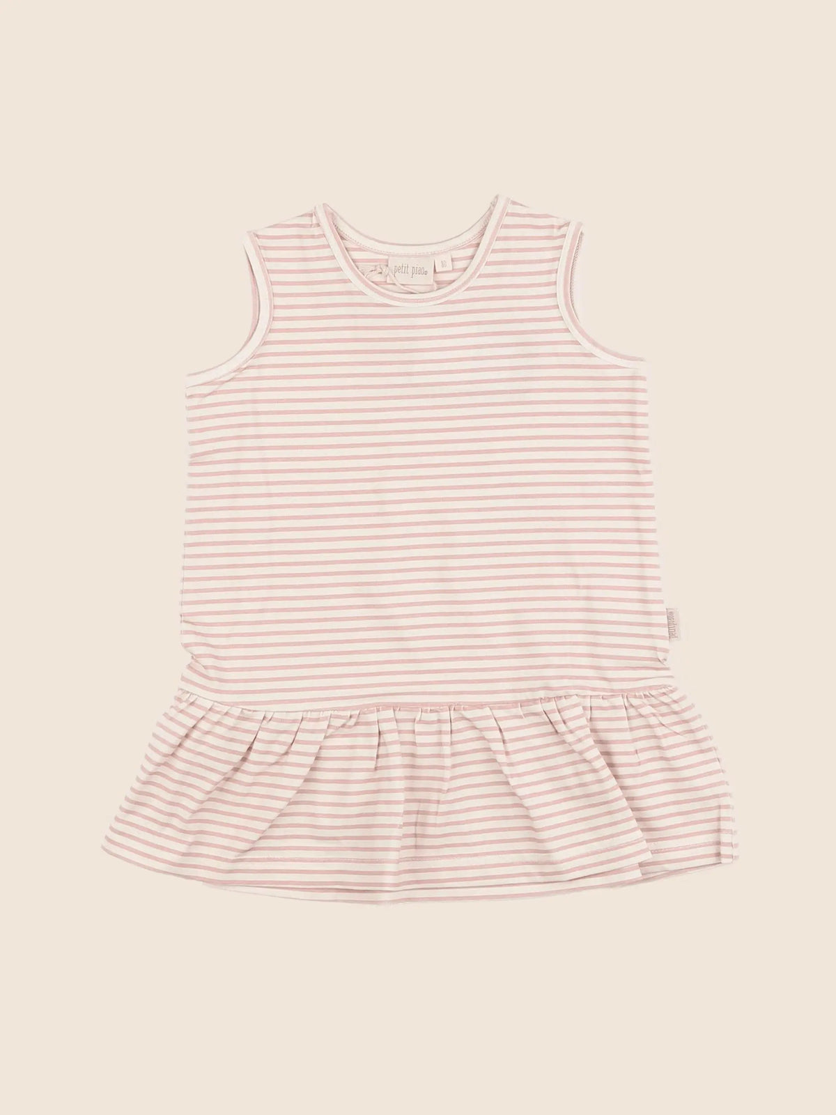 Petit Piao - robe rose - 12 mois